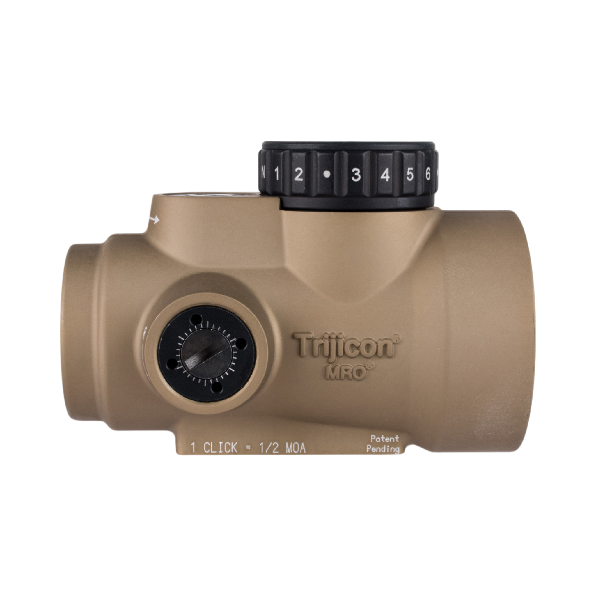 Trijicon MRO® SD 1x25 Green Dot Sight w/ Adj. LED 2.0 MOA Green Dot, Coyote Brown Anodized