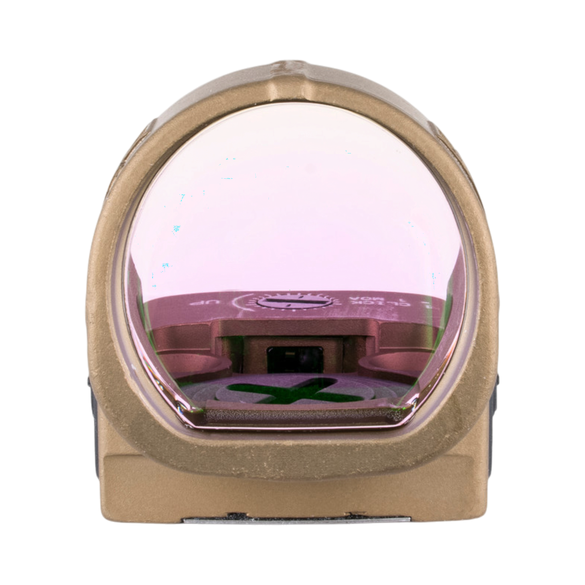 Trijicon SRO® Green Dot Sight 2.5 MOA, Adjustable LED, Coyote Brown Anodized
