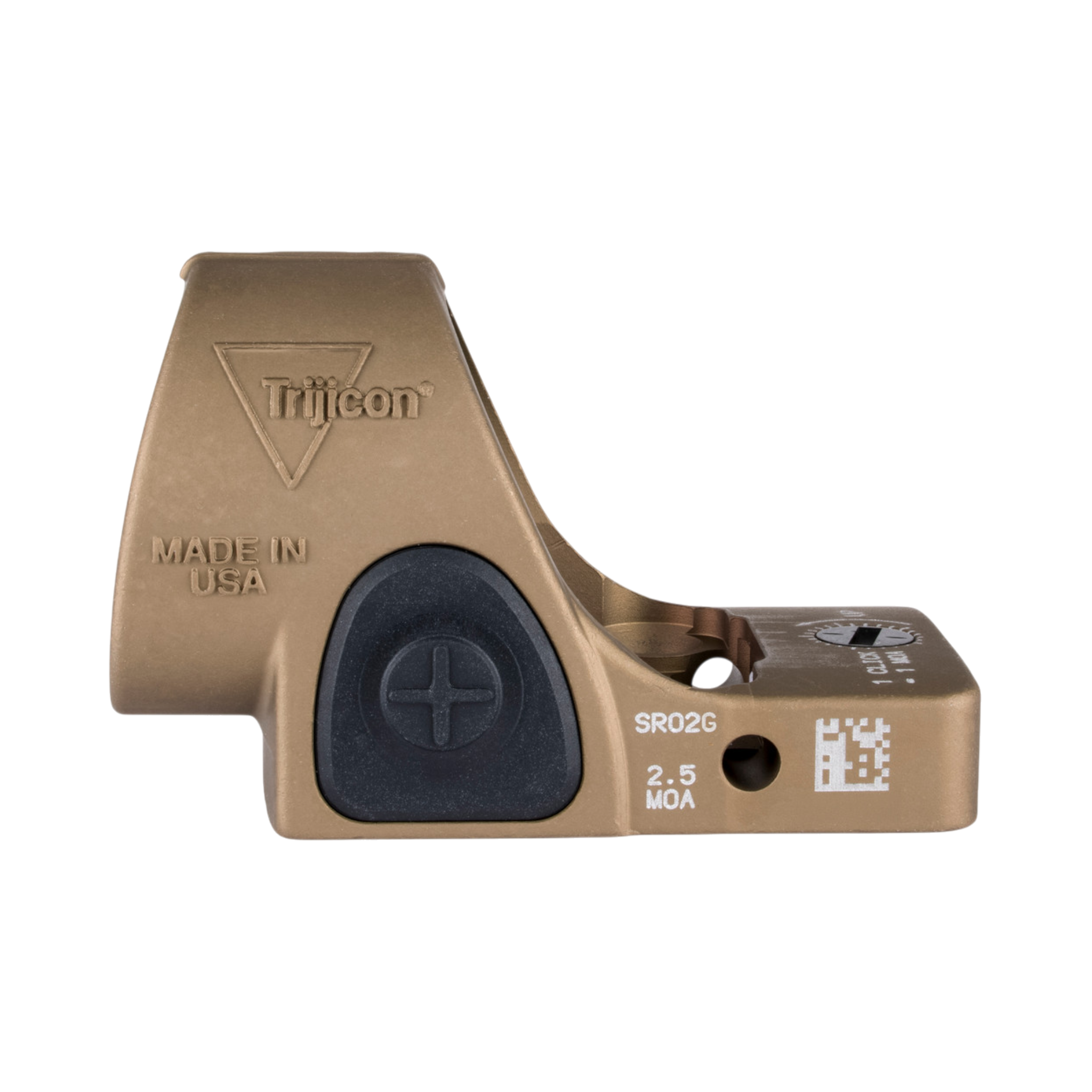 Trijicon SRO® Green Dot Sight 2.5 MOA, Adjustable LED, Coyote Brown Anodized
