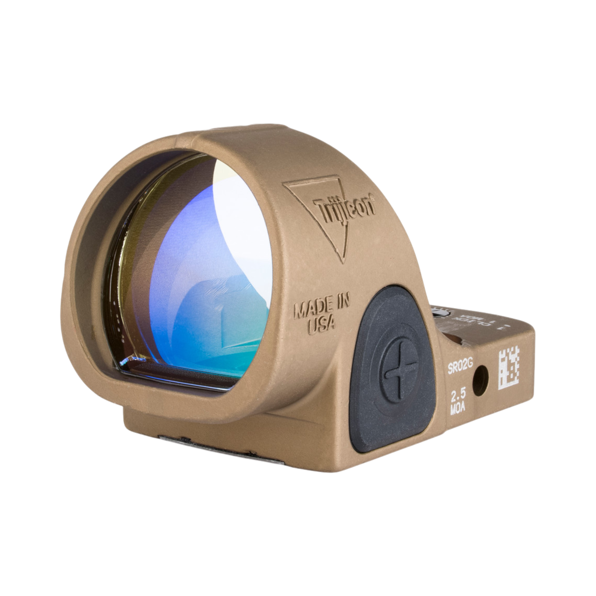 Trijicon SRO® Green Dot Sight 2.5 MOA, Adjustable LED, Coyote Brown Anodized