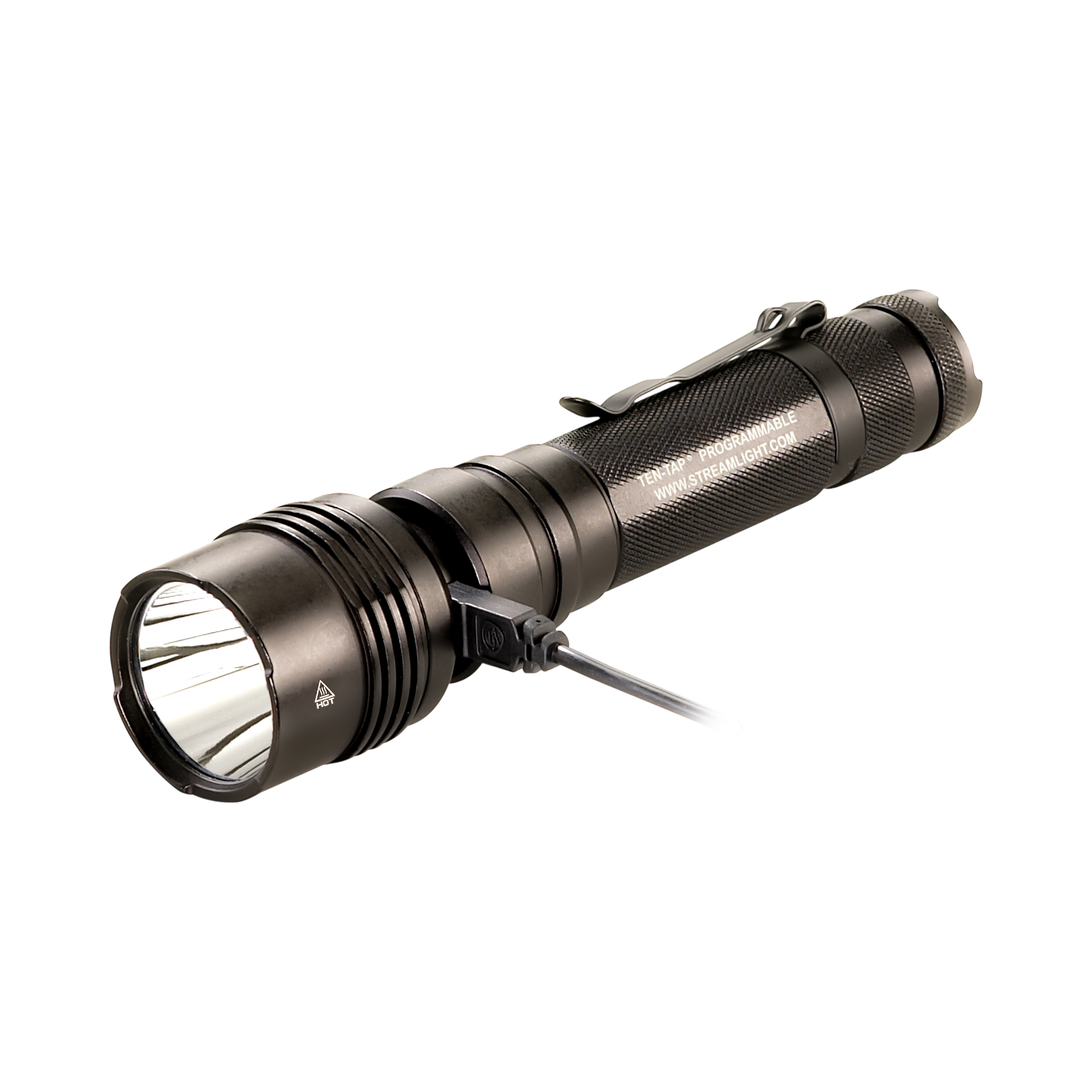 Streamlight ProTac HPL USB - Incl. USB cord and holster - Clam - Black (88076)