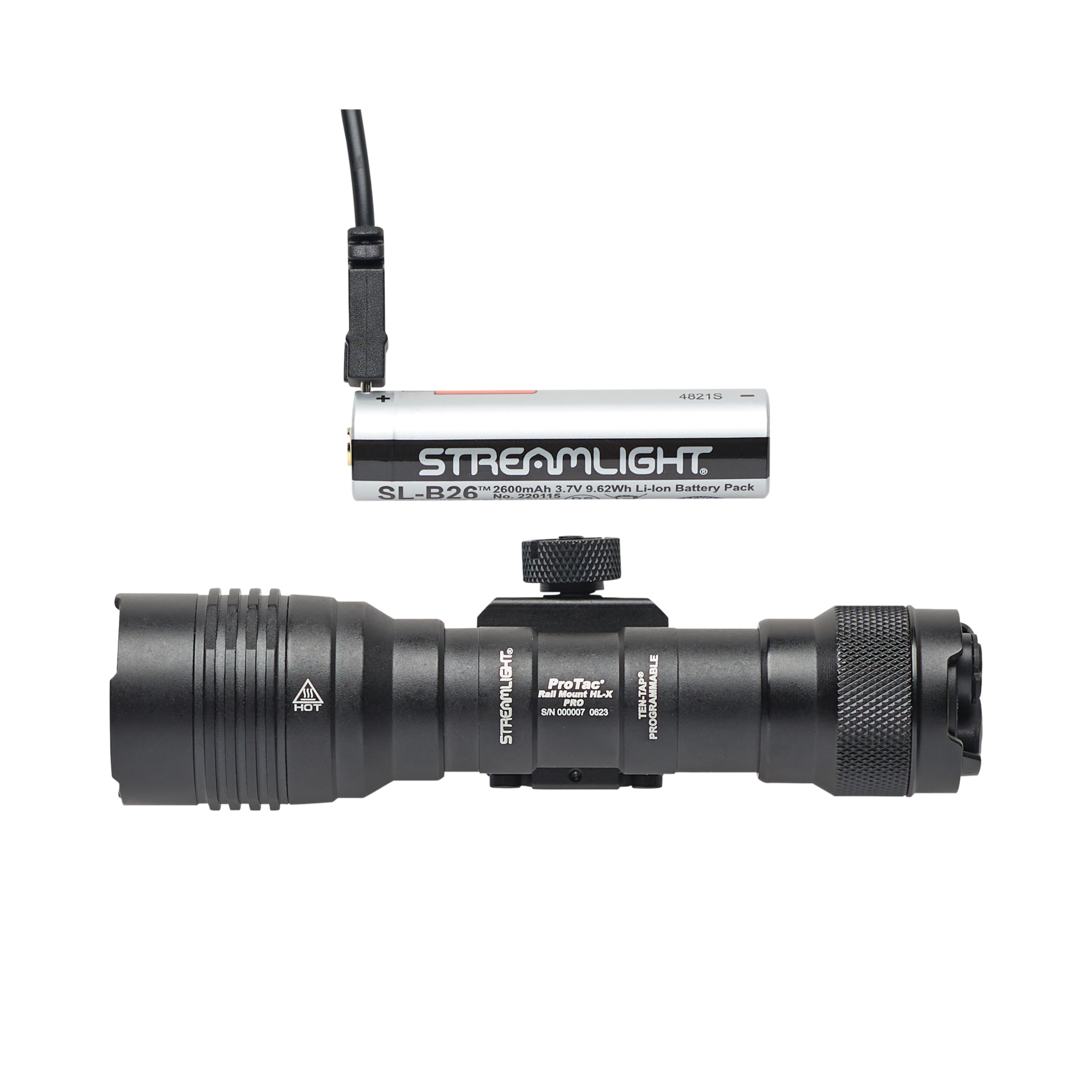 Streamlight ProTac RM HL-X Pro USB - Incl. Jack Cap®, M-LOK® (88127)