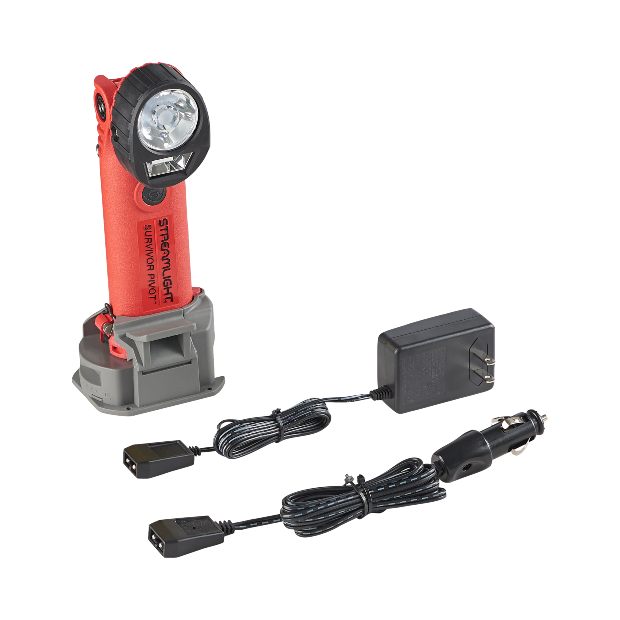 Streamlight Pivot (ATEX) – 100/DC (sārmu bateriju turētājs nav iekļauts) – oranža (91822)