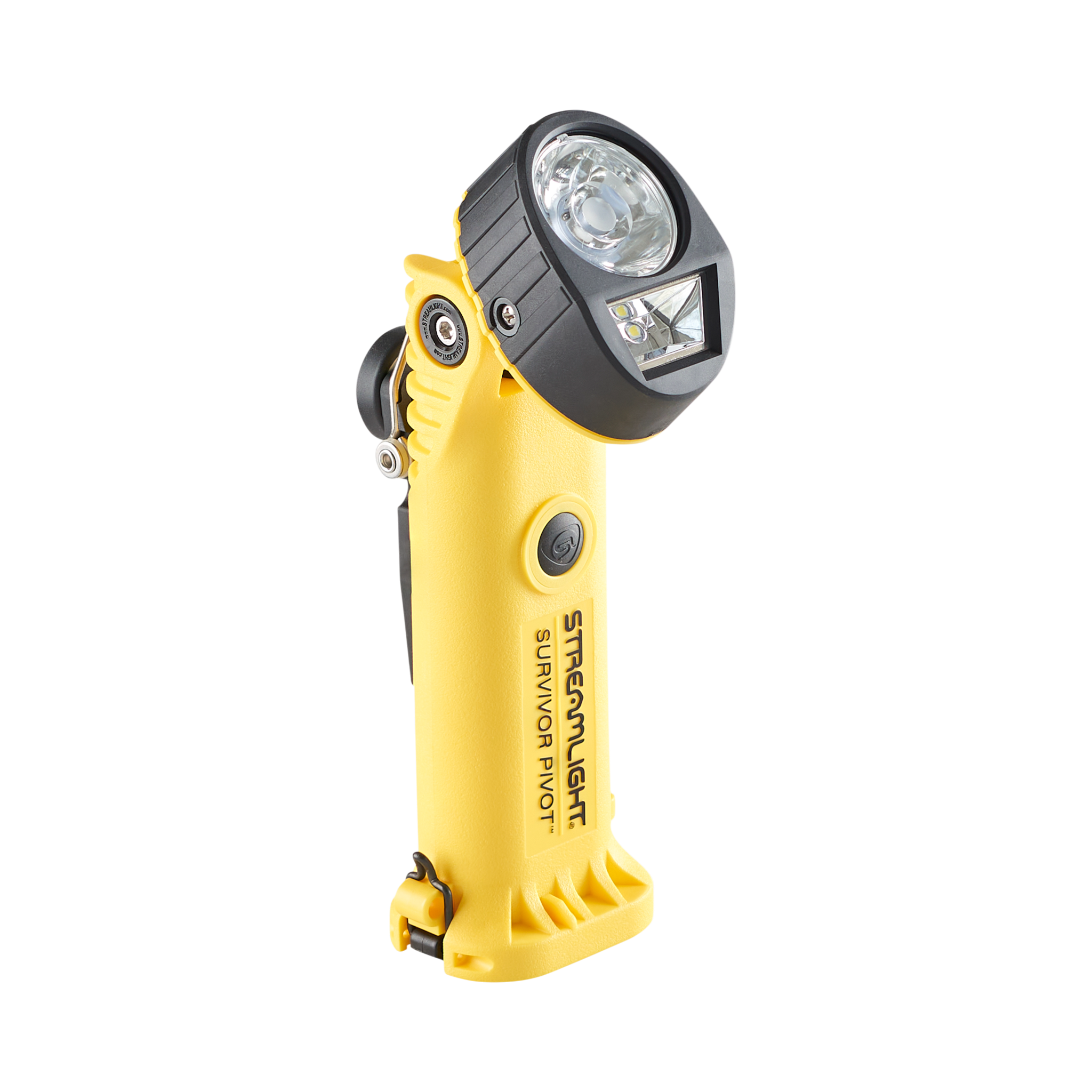 Streamlight Pivot Magnet - sārmu baterija (ar bateriju turētāju) - dzeltena (91826)