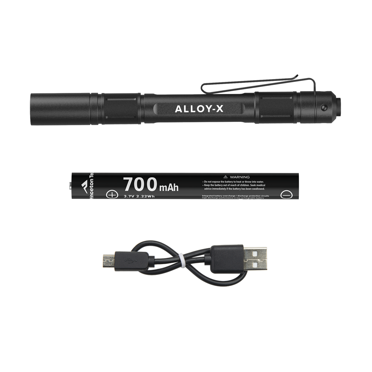 Princeton Tec Alloy X, Black