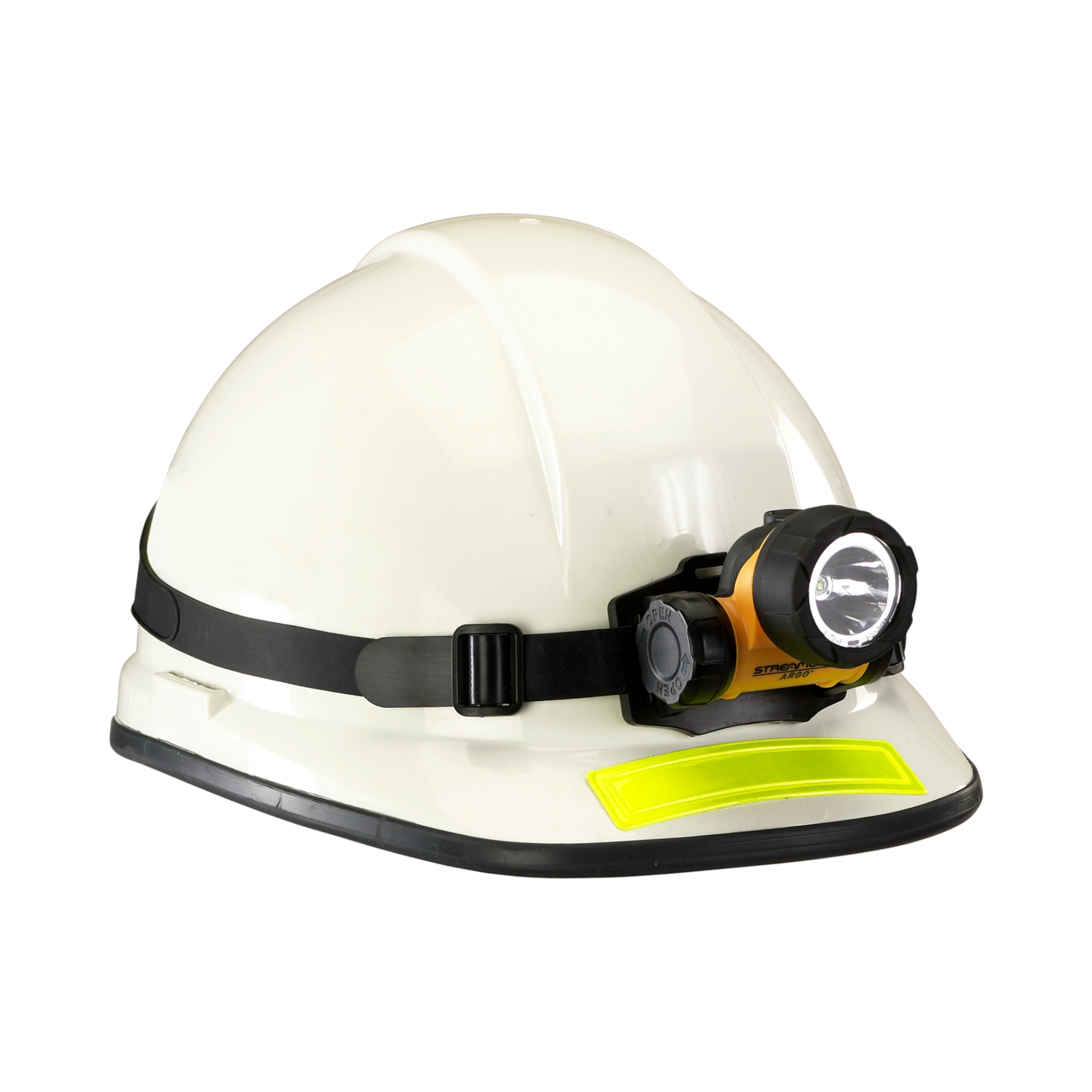 Streamlight Argo Div. 2 - Incl. Alkaline batteries, rubber & elastic straps - Yellow (61301)