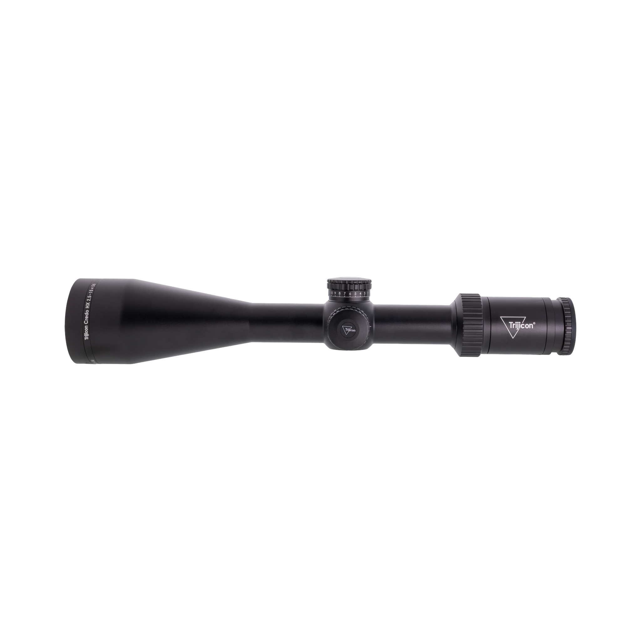 Credo™ HX 2.5-15x56 SFP w/ Red/Green P-Dot BDC, 30mm, Satin Black, Exp. EL Toolless RTZ