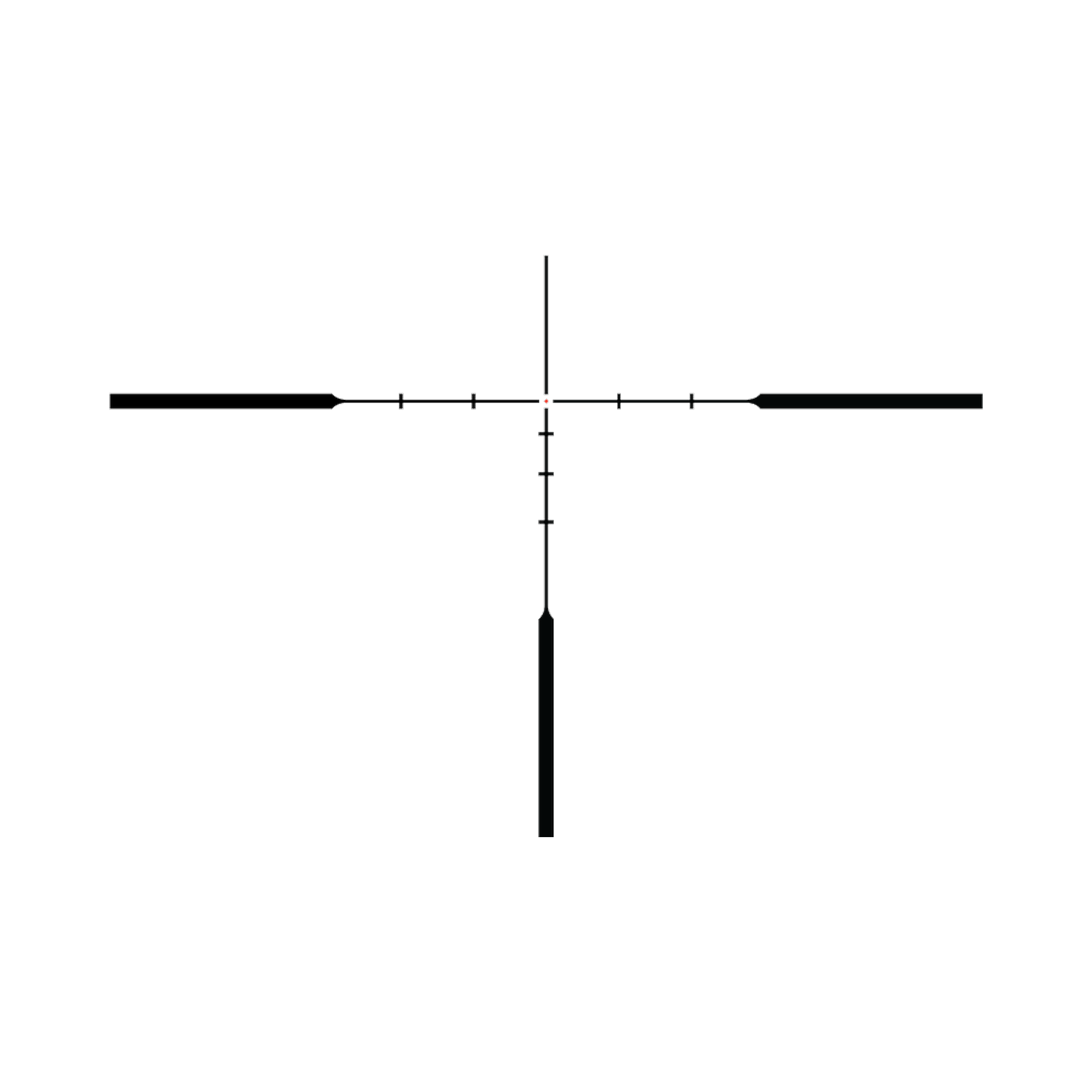 Credo™ HX 4-16x50 SFP w/ Red/Green P-Dot BDC, 30mm, Satin Black, Exp. EL Toolless RTZ