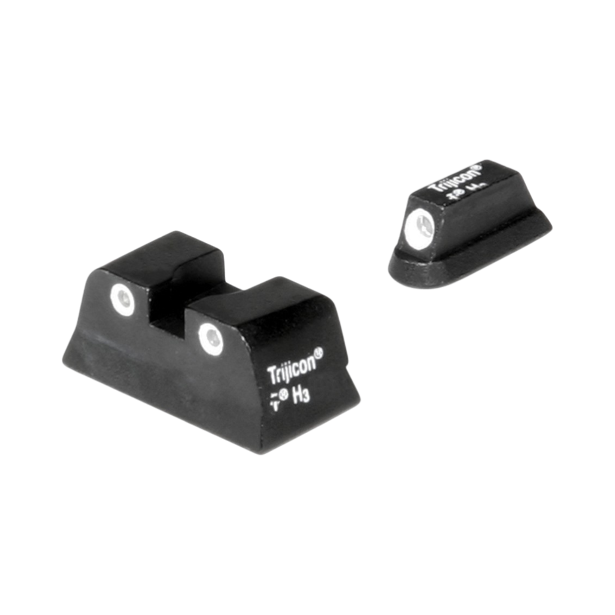 Trijicon Bright & Tough™ Night Sight Set (W/O Grn Front / W/O Org Rear) for CZ75 (New Dovetail)