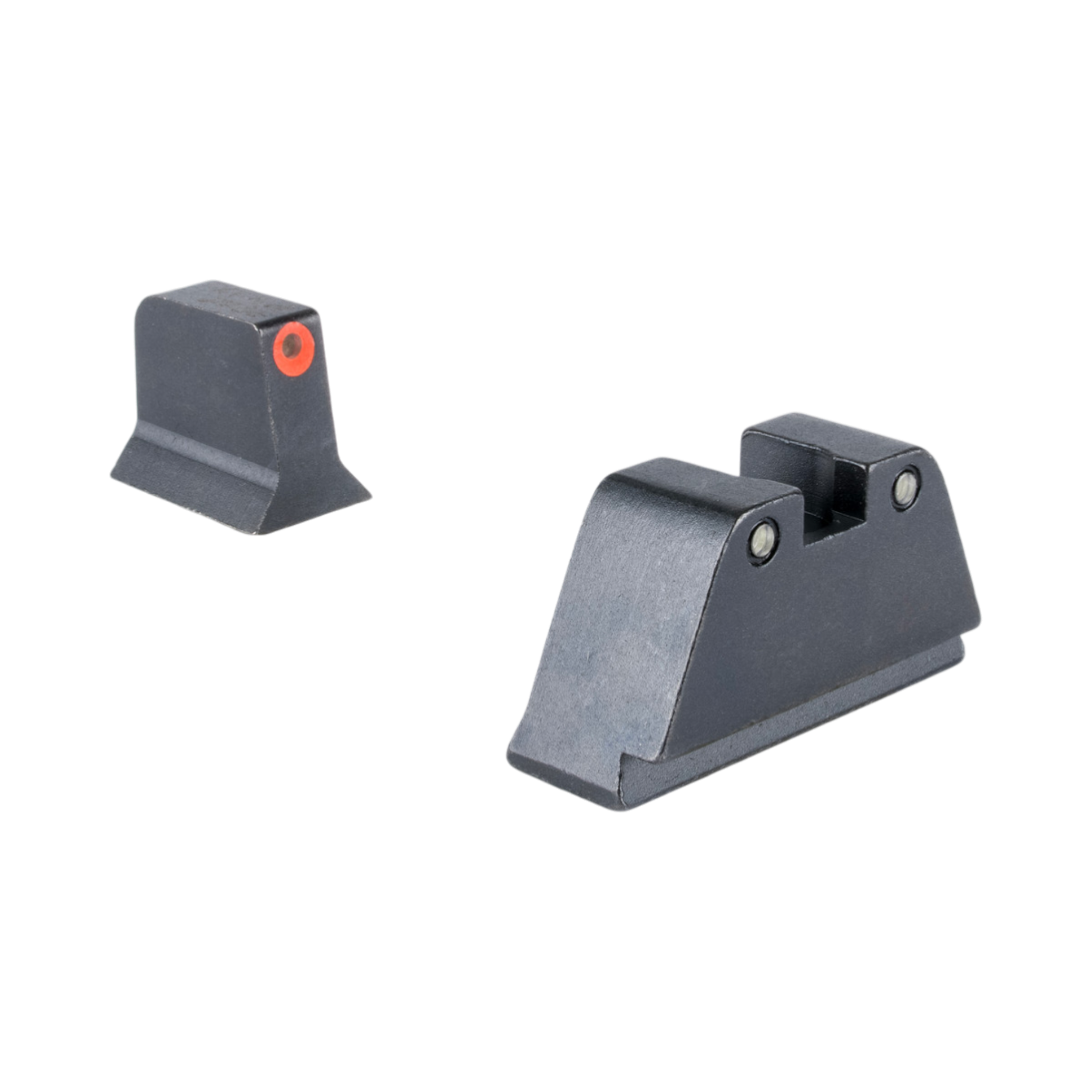 Trijicon® Suppressor/Optic Height Sight Set (Org/Blk Green) for GLOCK® Std Frame (17, 19, 22-45)