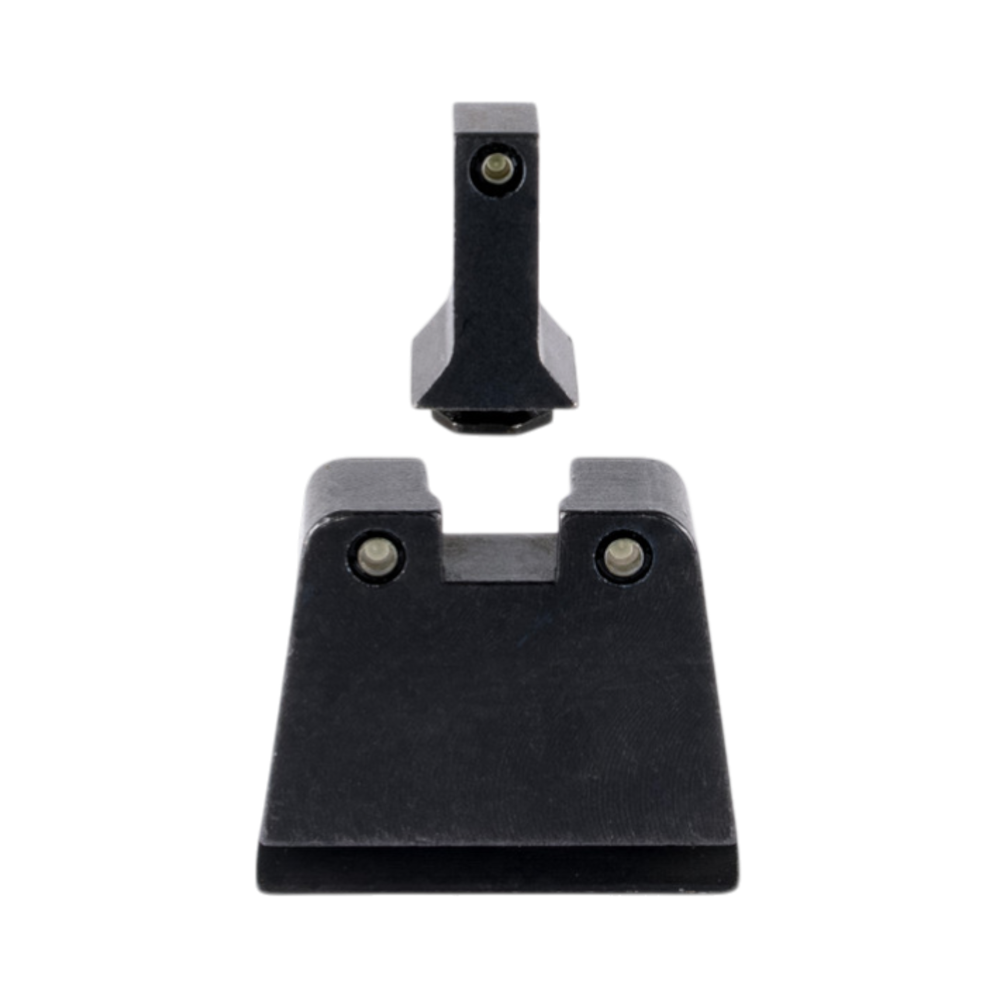 Trijicon® Suppressor/Optic Height Sight Set (B/B Grn) for GLOCK® Models 42, 43, 43x, 43e, and 49