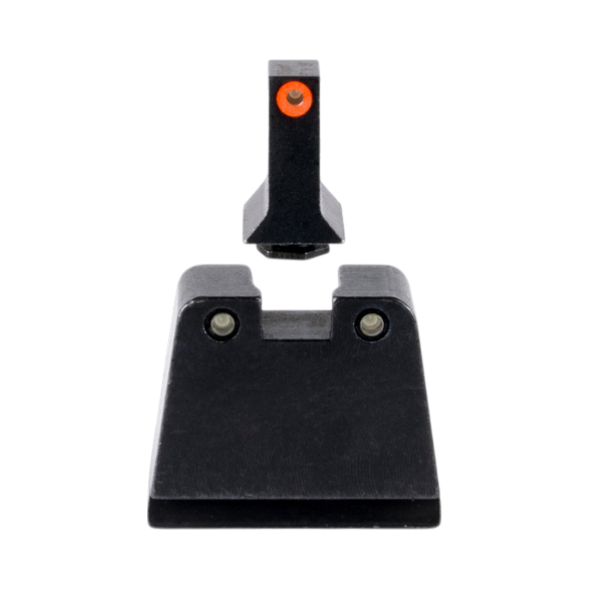 Trijicon® Suppressor/Optic Height Sight Set (Org/Blk Green) for GLOCK® 42, 43, 43x, 43e, and 50