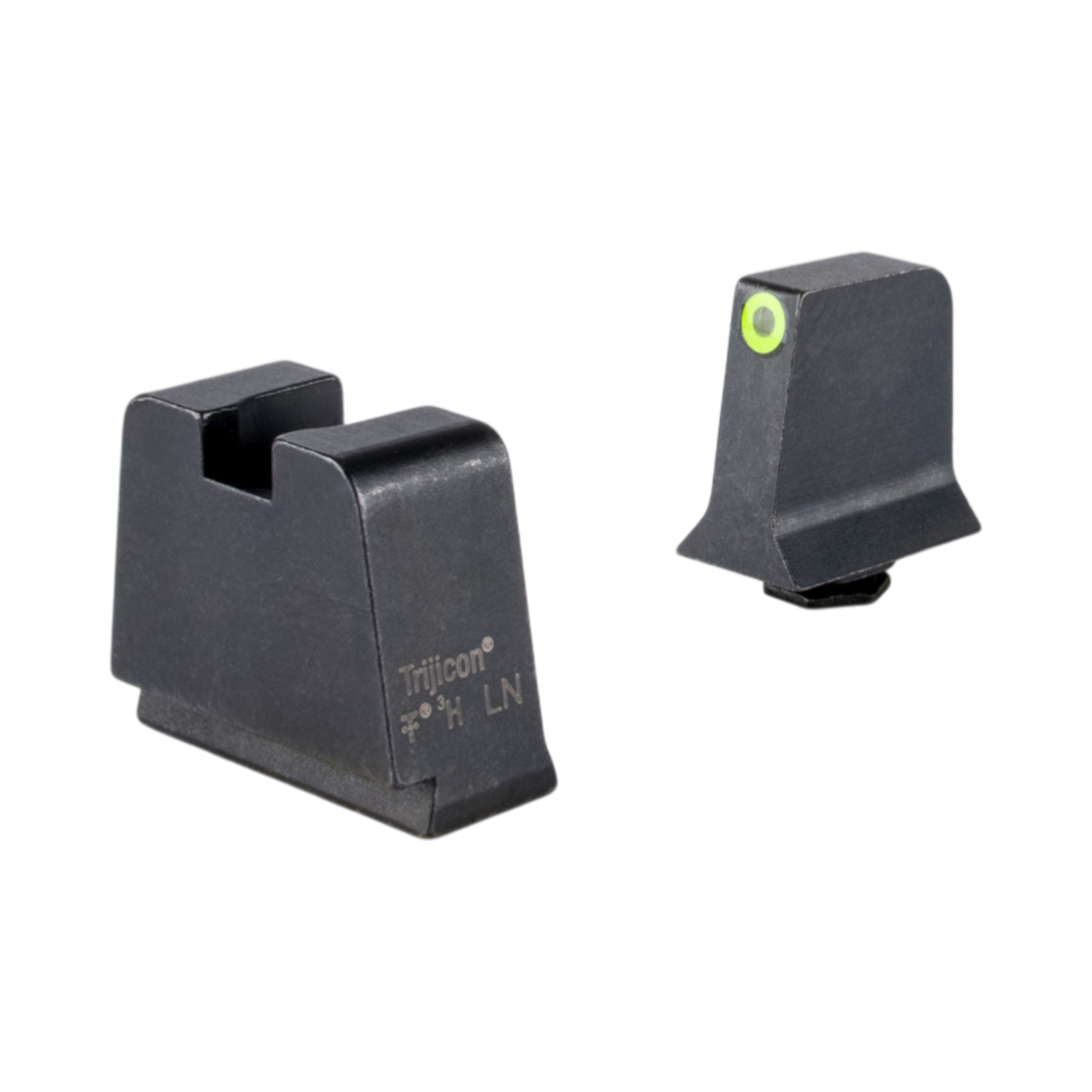 Trijicon® Suppressor/Optic Height Sight Set (Y/M (Grn F-Only)) for GLOCK® 42, 43, 43x, 43e, and 48