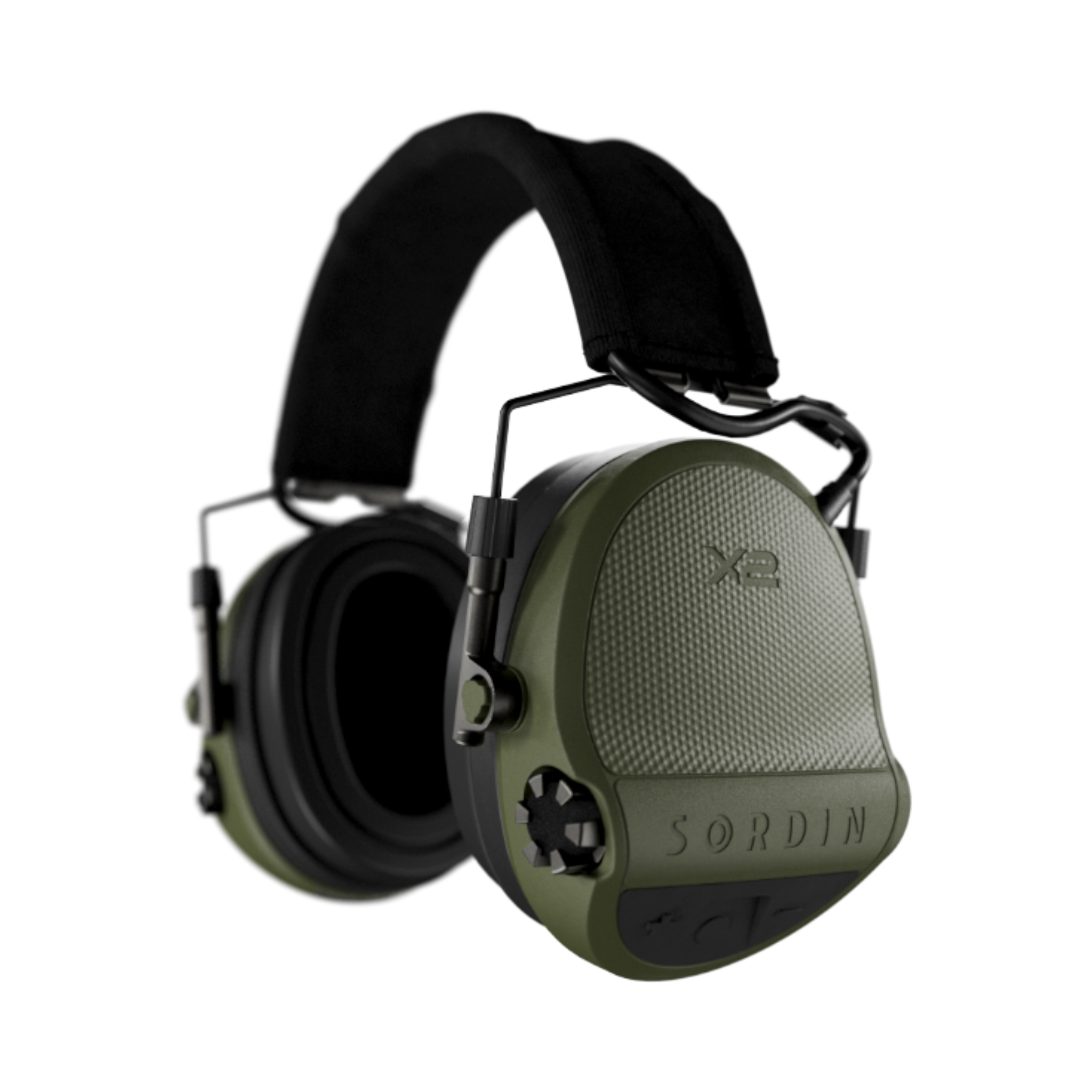 Sordin X2 SFA Headband textile Gel Green (301006-11HG)