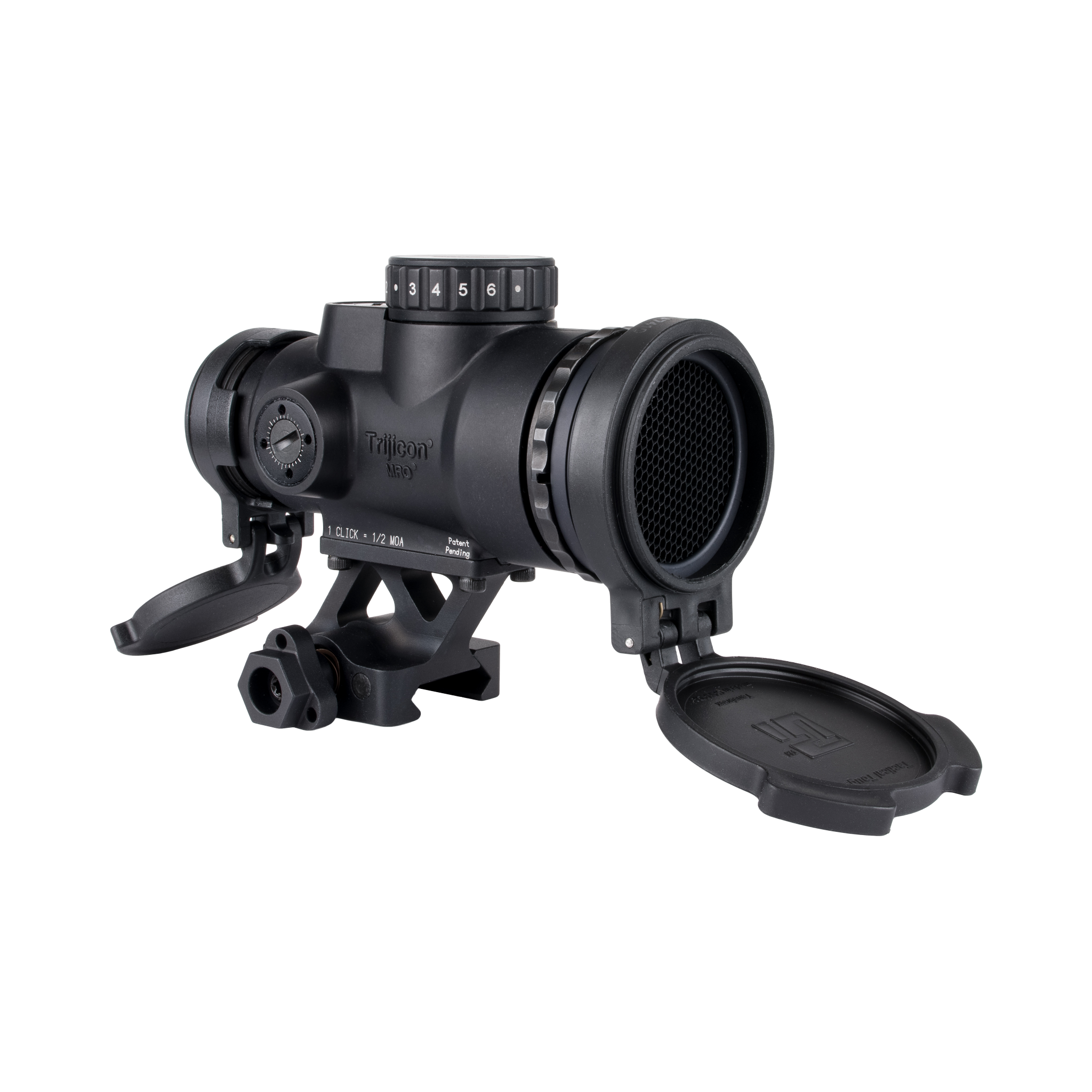 Trijicon MRO® SD reguleeritav LED 2,0 MOA punane täpp +1/3 Co-Witness kiirvabastusega kinnitus Q-LOC™ (AC32071)