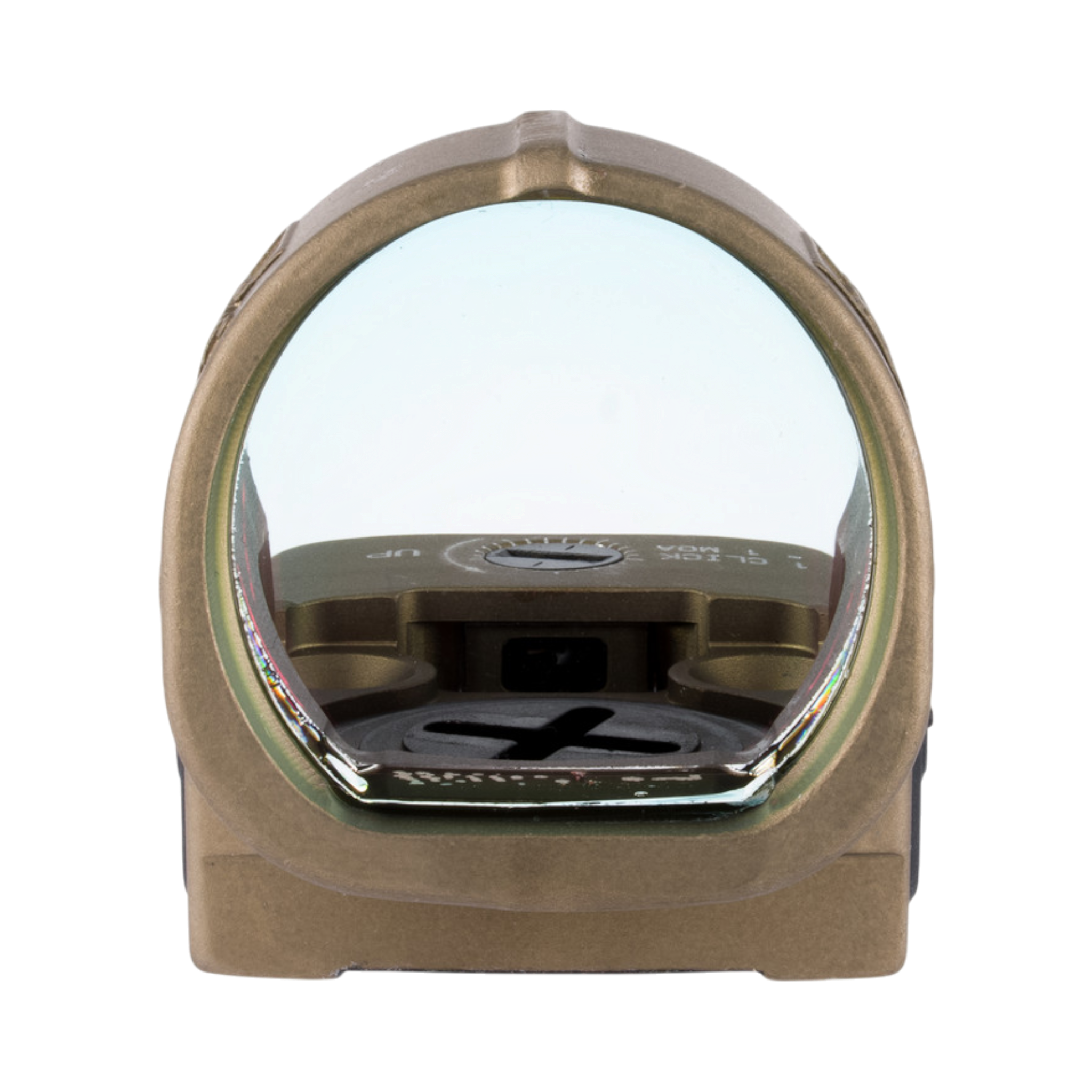 Trijicon SRO® Red Dot Sight 5.0 MOA Red Dot, Adjustable LED, Coyote Brown Anodized