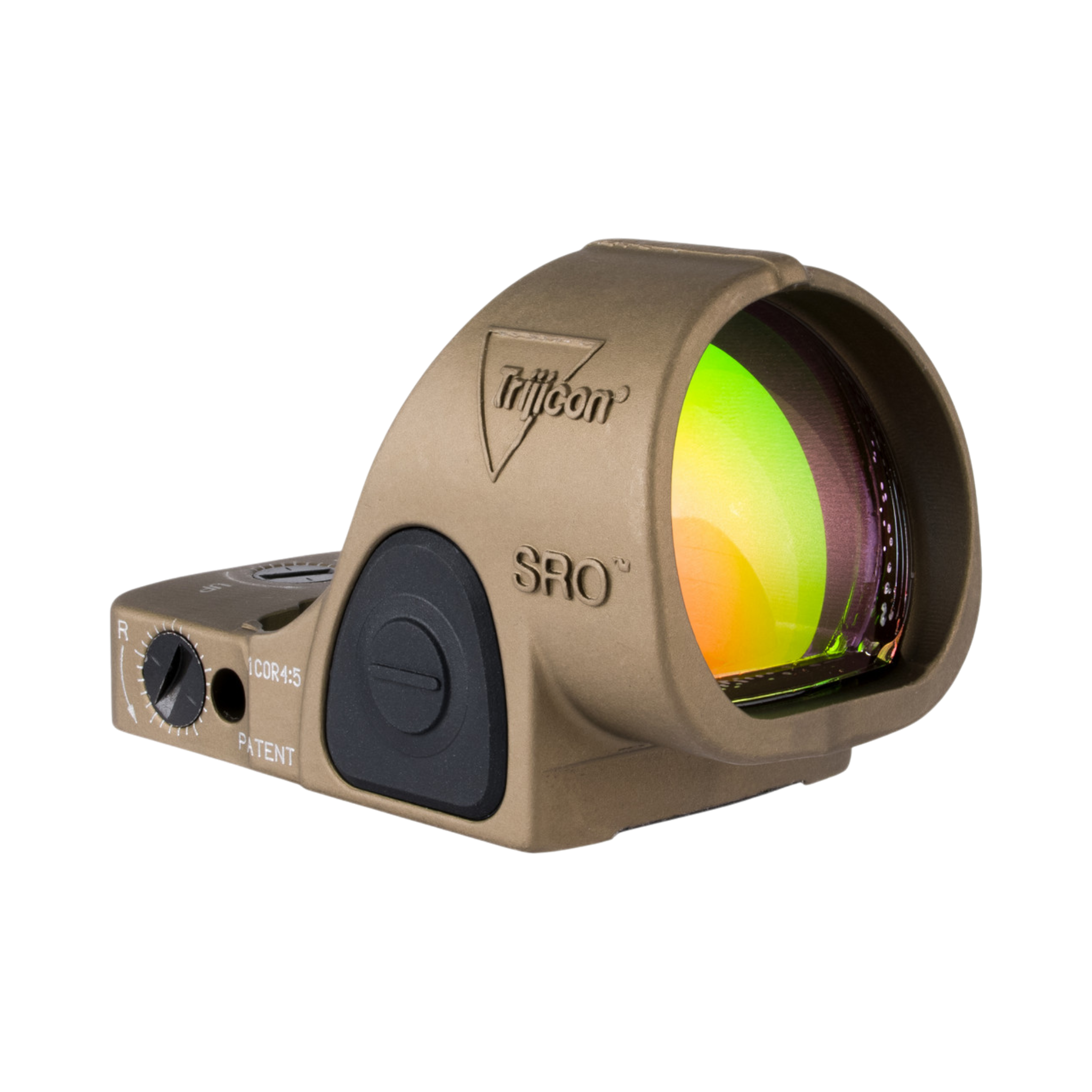Trijicon SRO® Red Dot Sight 5.0 MOA Red Dot, Adjustable LED, Coyote Brown Anodized