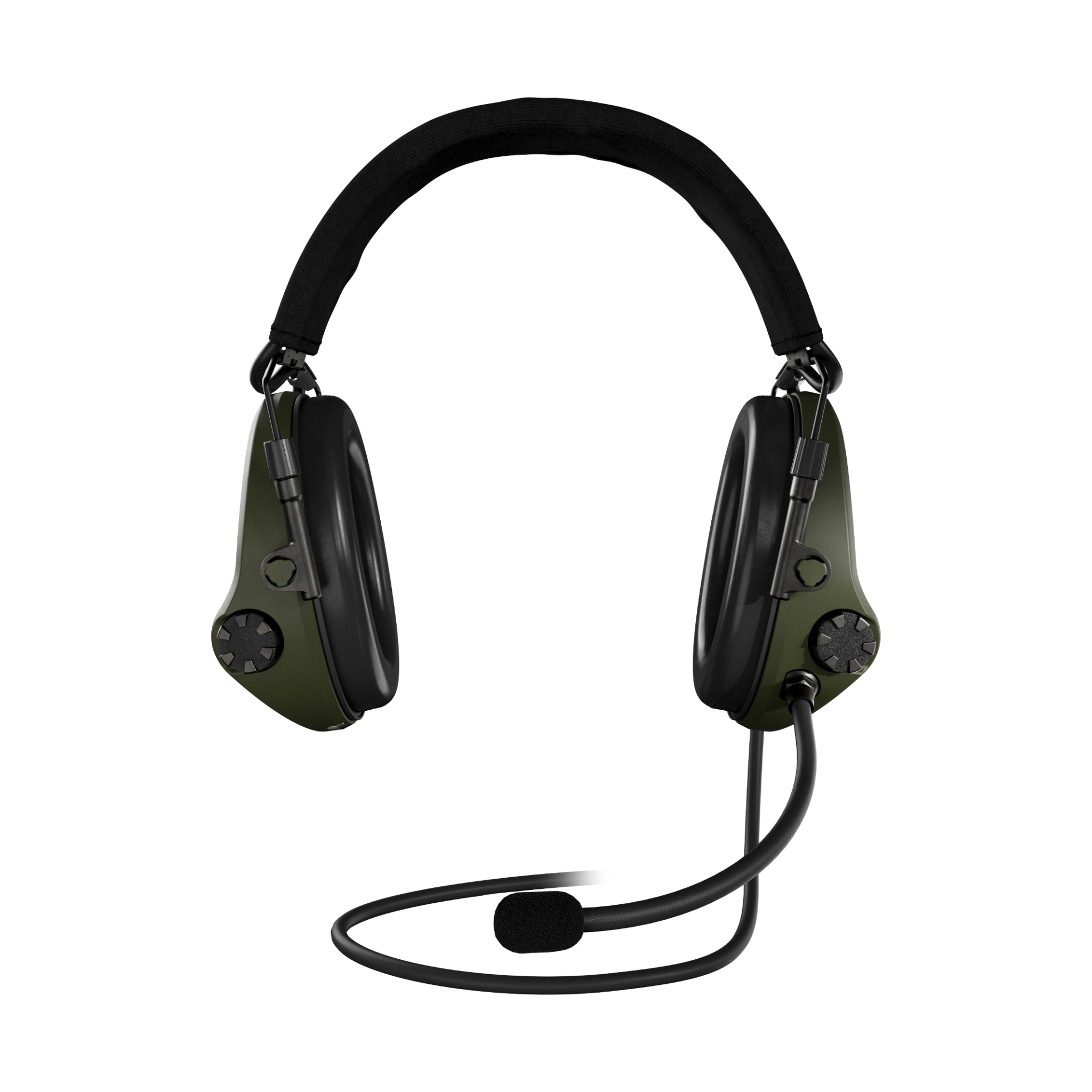 Sordin T2 CC Green Headband textile Memory Foam (304006-11P)