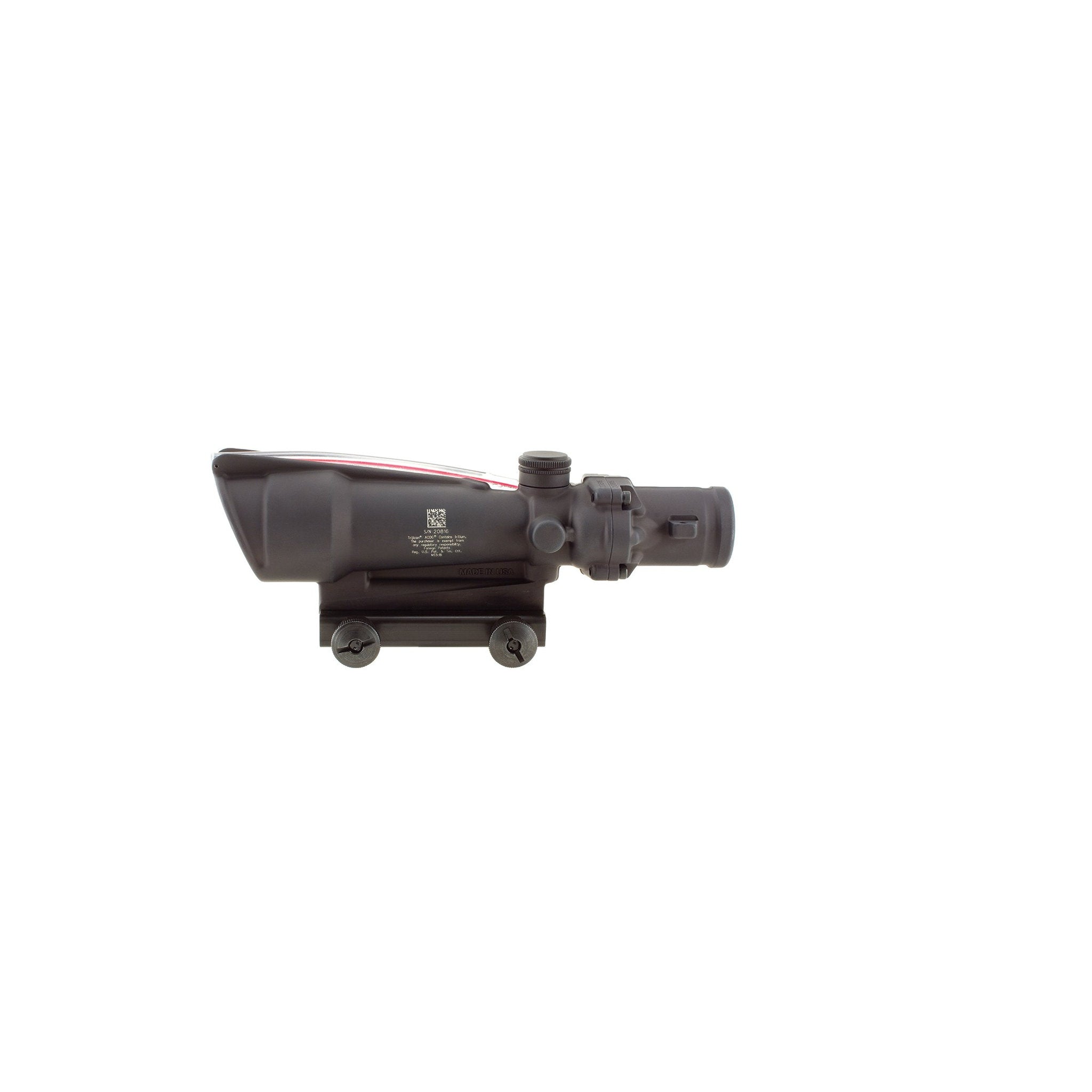 Trijicon ACOG® 3,5x35 BAC tēmēklis, divkāršs apgaismojums. Sarkans krustveida tēmēklis 300BLK BDC tēmēklis