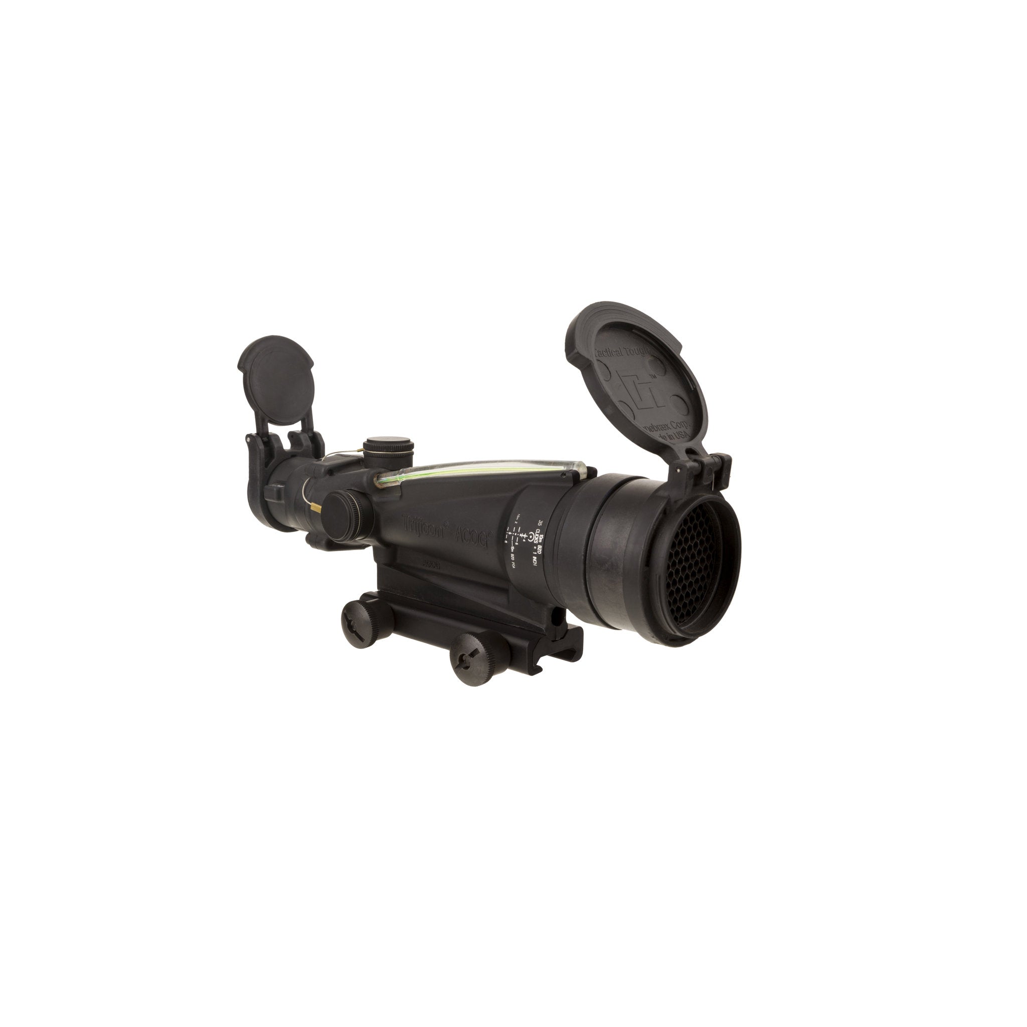 Trijicon ACOG® 3.5x35 BAC Riflescope, Dual Illum. Green Horseshoe/Dot M249 BDC Reticle, ARD