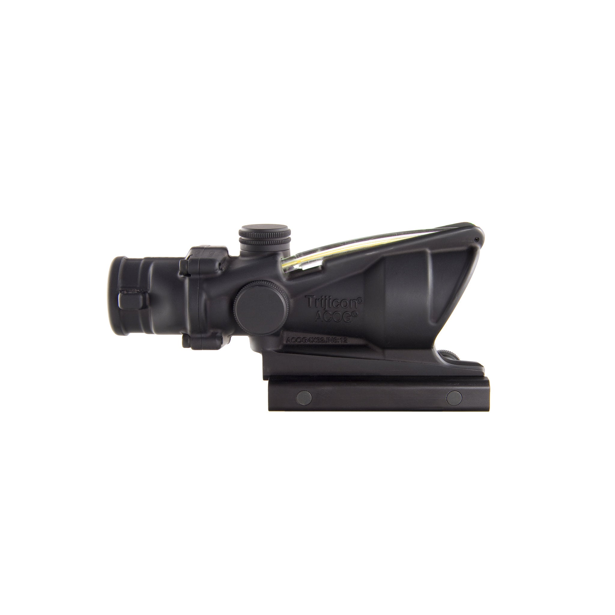 Trijicon ACOG® 4x32 BAC rifle scope, kahekordne valgustatus. Amber Chevron .223 BDC sihtimismärk