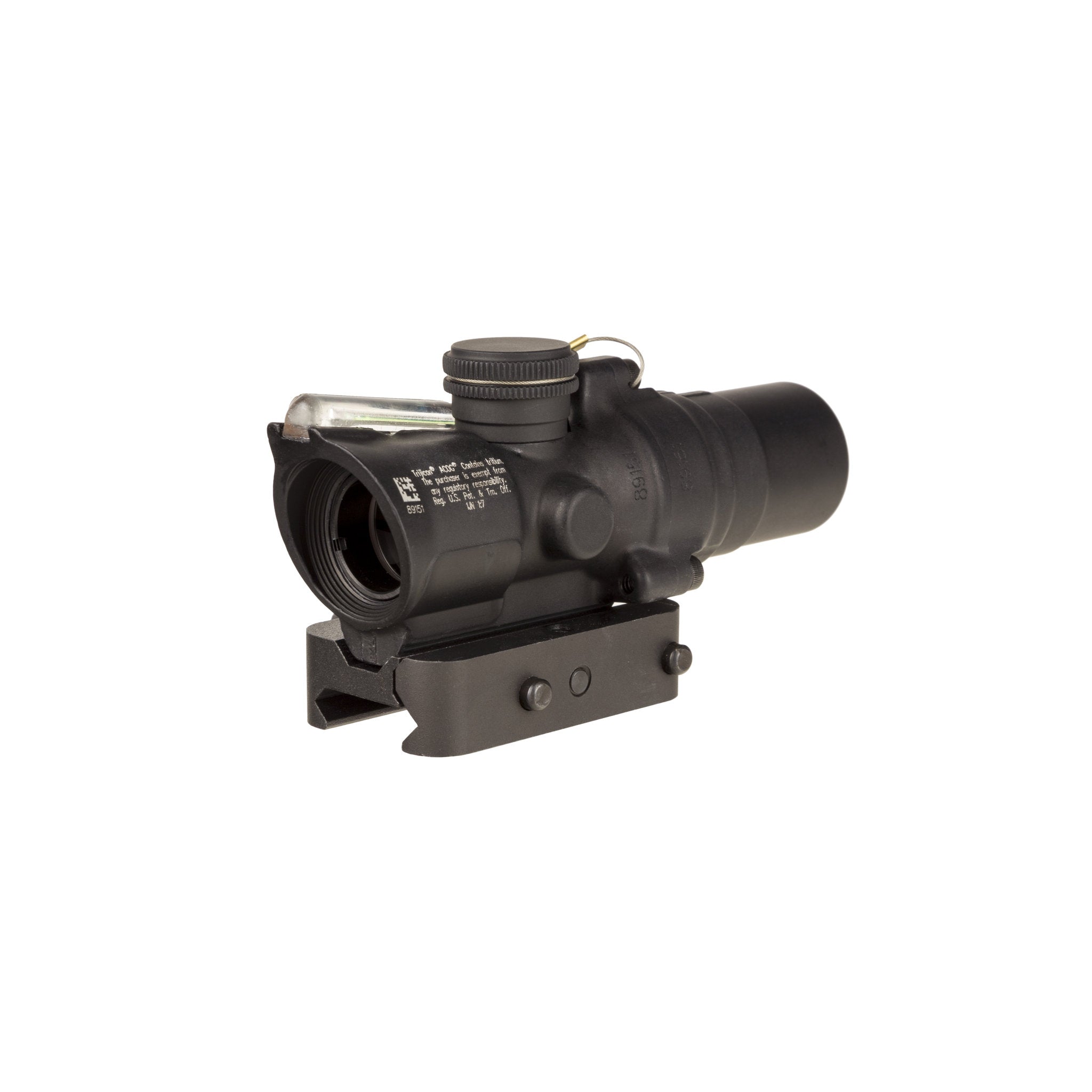 Trijicon 1.5x16S Compact ACOG® Scope Low Height, Dual Illum. Green Ring & 2 MOA Dot w/ Q-LOC Mount