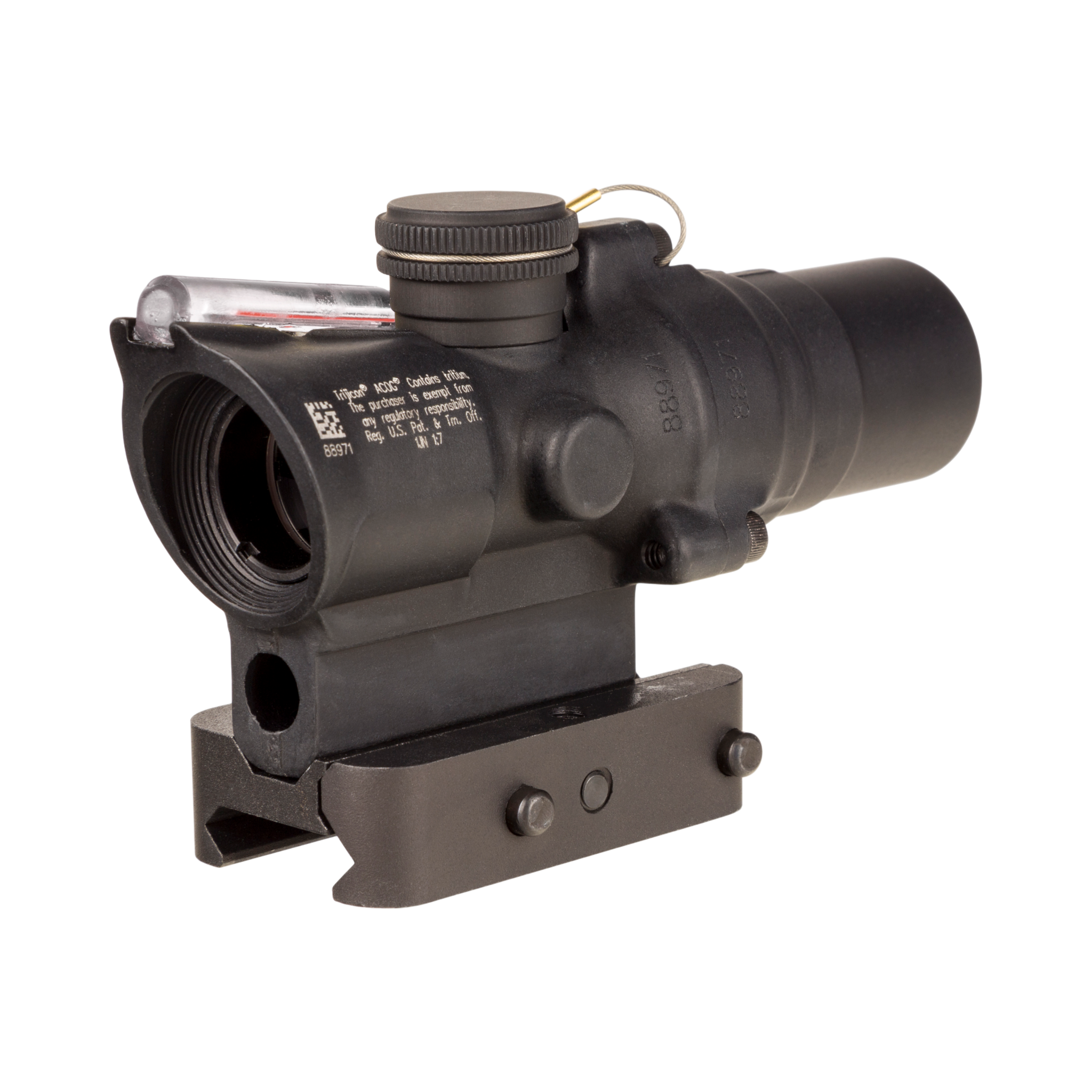 Luneta Trijicon 1,5x16S Compact ACOG®, podwójne podświetlenie. Siatka celownicza RTR .223 z mocowaniem Q-LOC