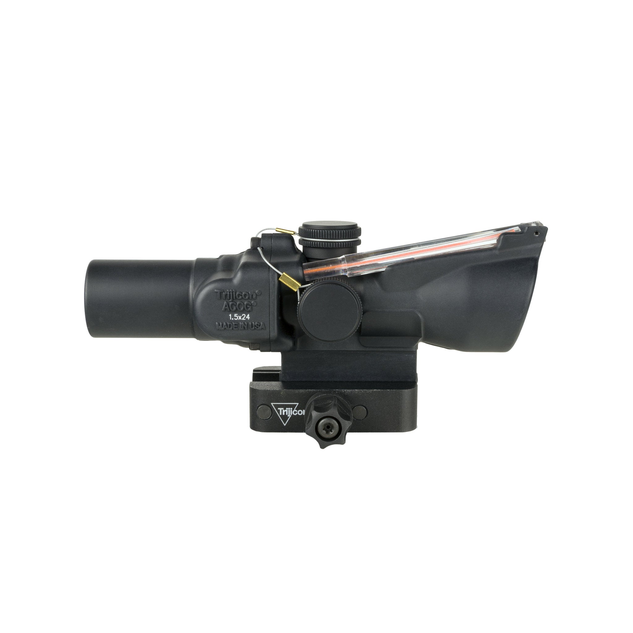 Trijicon 1.5x24 Compact ACOG® Scope, Dual Illum. Red Crosshair Reticle w/ Q-LOC Mount