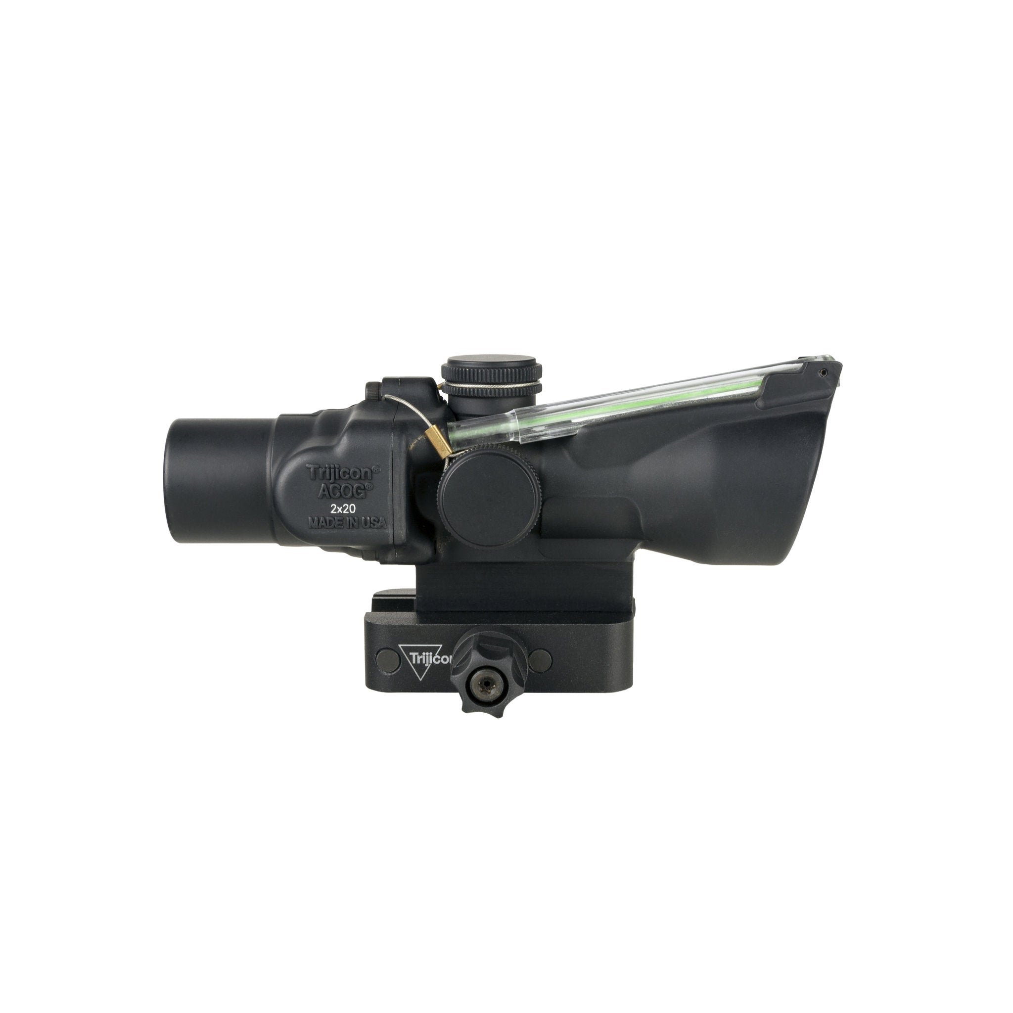 Trijicon 2x20 Compact ACOG® Scope, Dual Illum. Green Crosshair Reticle w/ Q-LOC Mount
