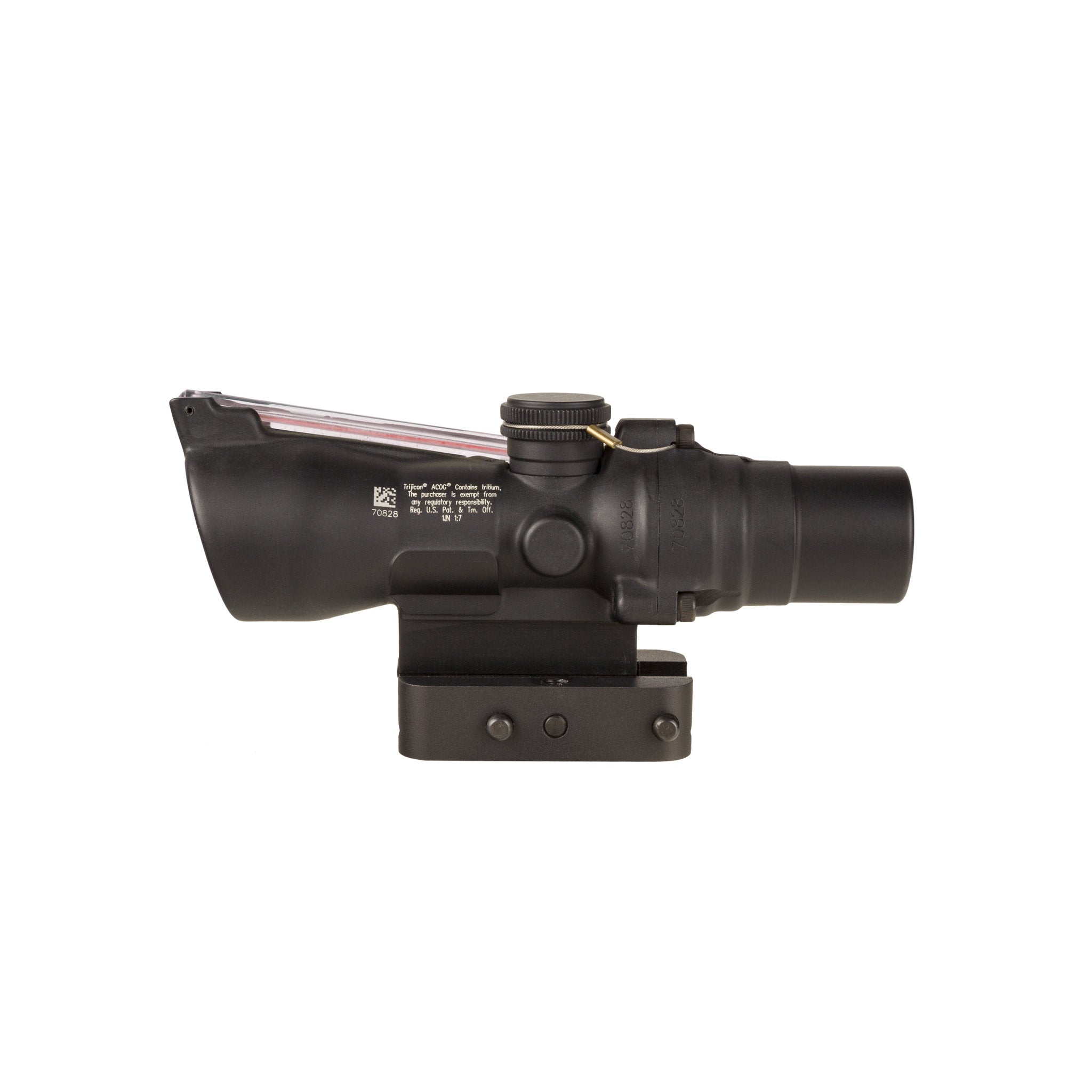 Trijicon 2x20 Compact ACOG® Scope, Dual Illum. Red 9.2 MOA Triangle Reticle w/ Q-LOC Mount