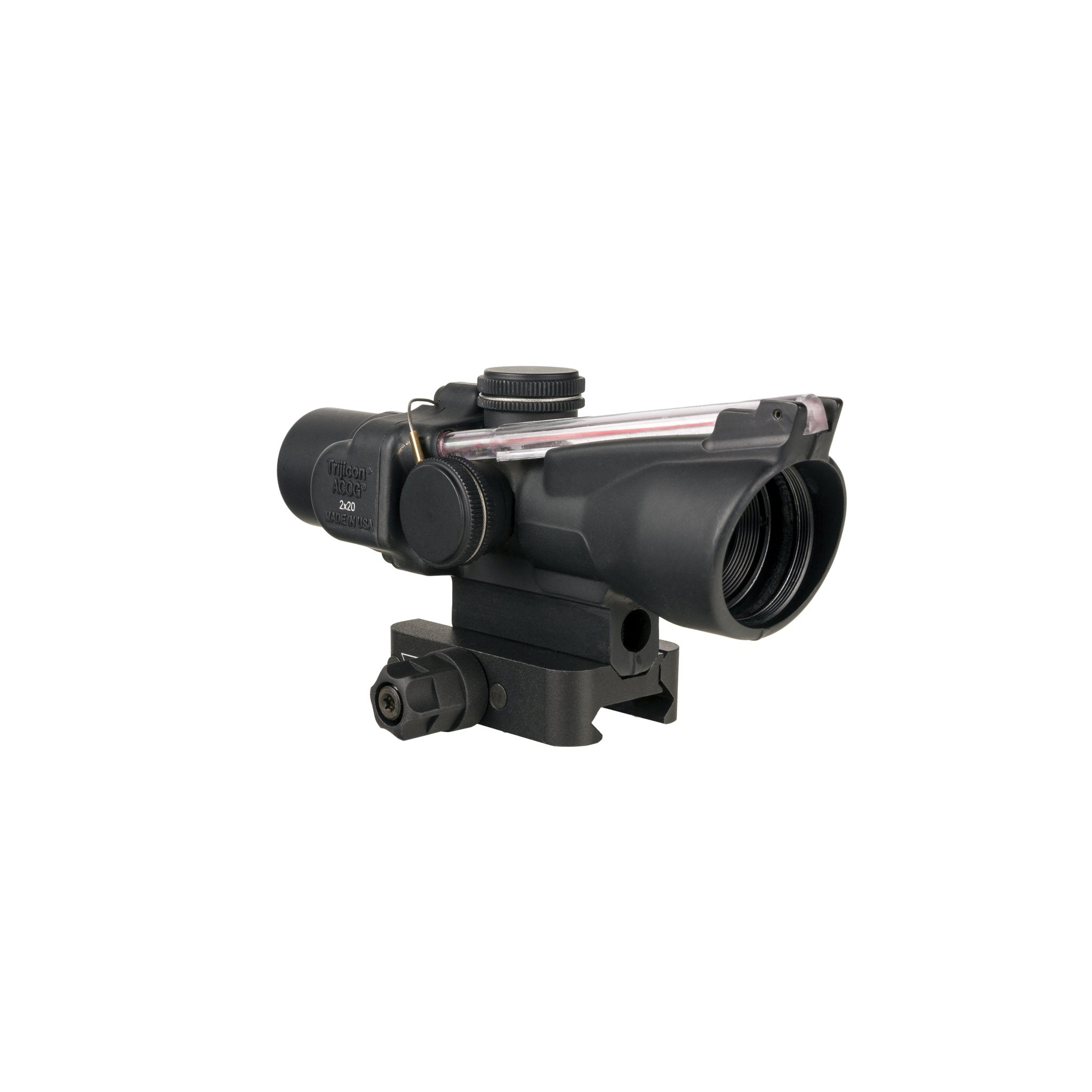 Trijicon 2x20 Compact ACOG® Scope, Dual Illum. RTR 9mm PCC Reticle w/ Q-LOC Mount