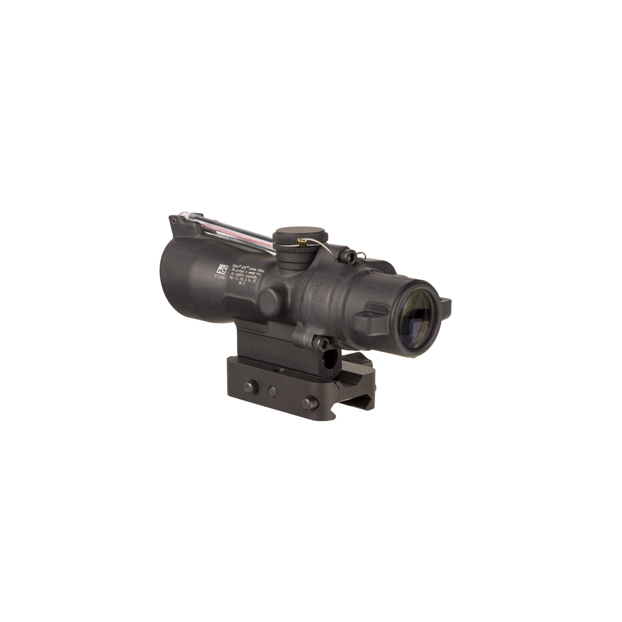 Trijicon 3x24 Compact ACOG® Scope, Dual Illum. Red Horseshoe/Dot .223/55gr. Reticle w/ Q-LOC Mount