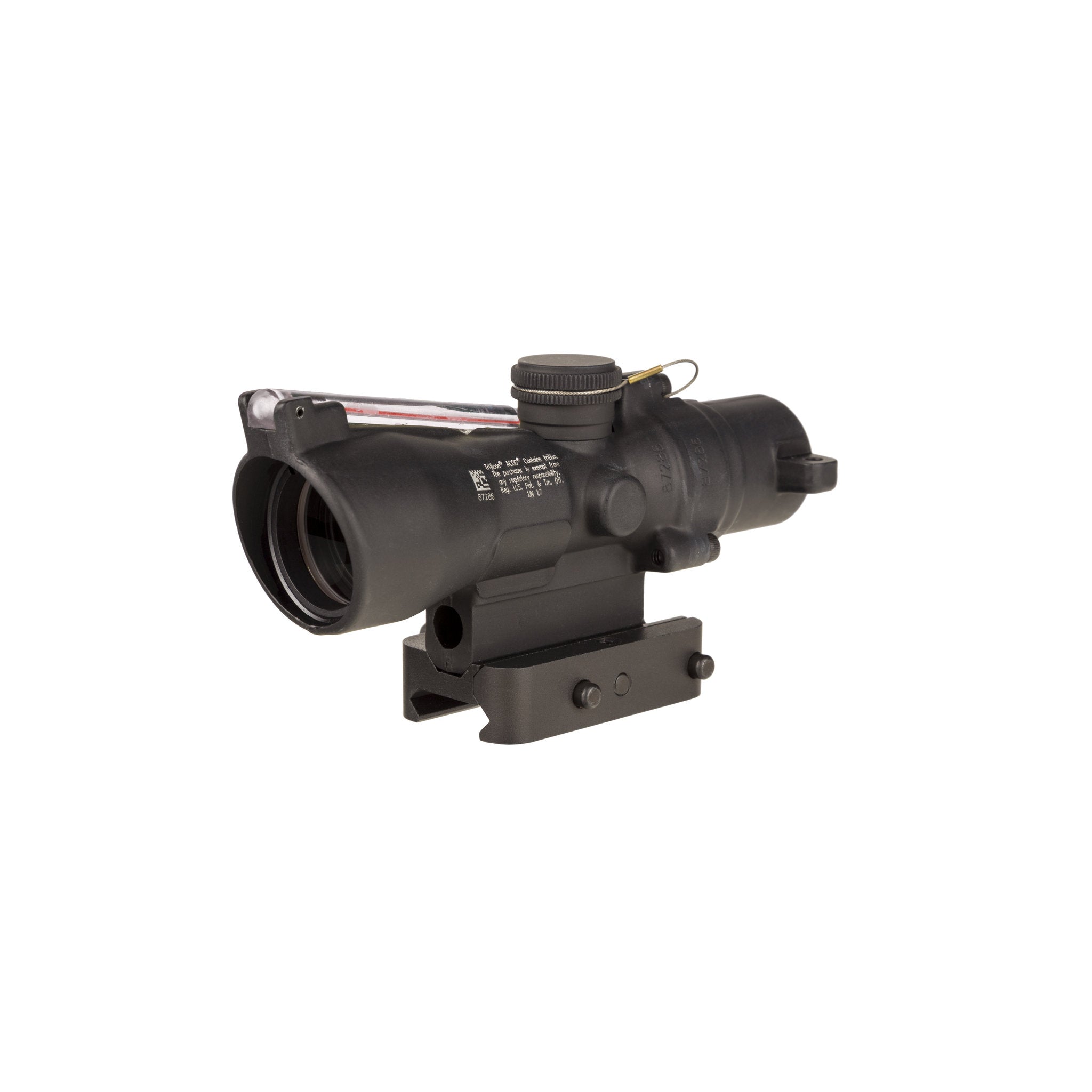 Trijicon 3x24 Compact ACOG® Scope, Dual Illum. Red Horseshoe/Dot .223/55gr. Reticle w/ Q-LOC Mount