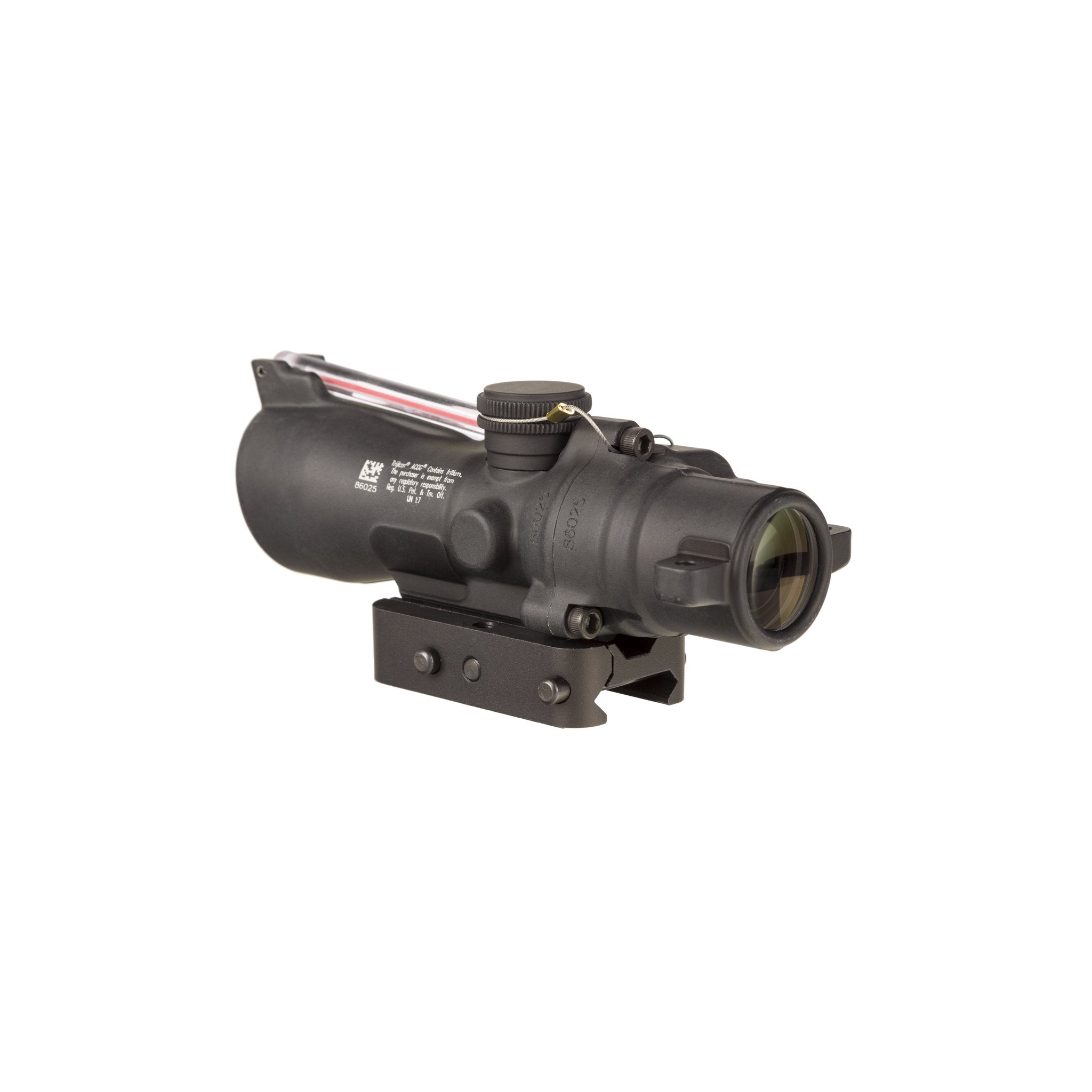 Trijicon 3x24 Comp ACOG® tēmēklis, zems, divkāršs apgaismojums, sarkans krustveida tēmēklis 7,62x39/123gr. Tēmēklis ar Q-LOC stiprinājumu