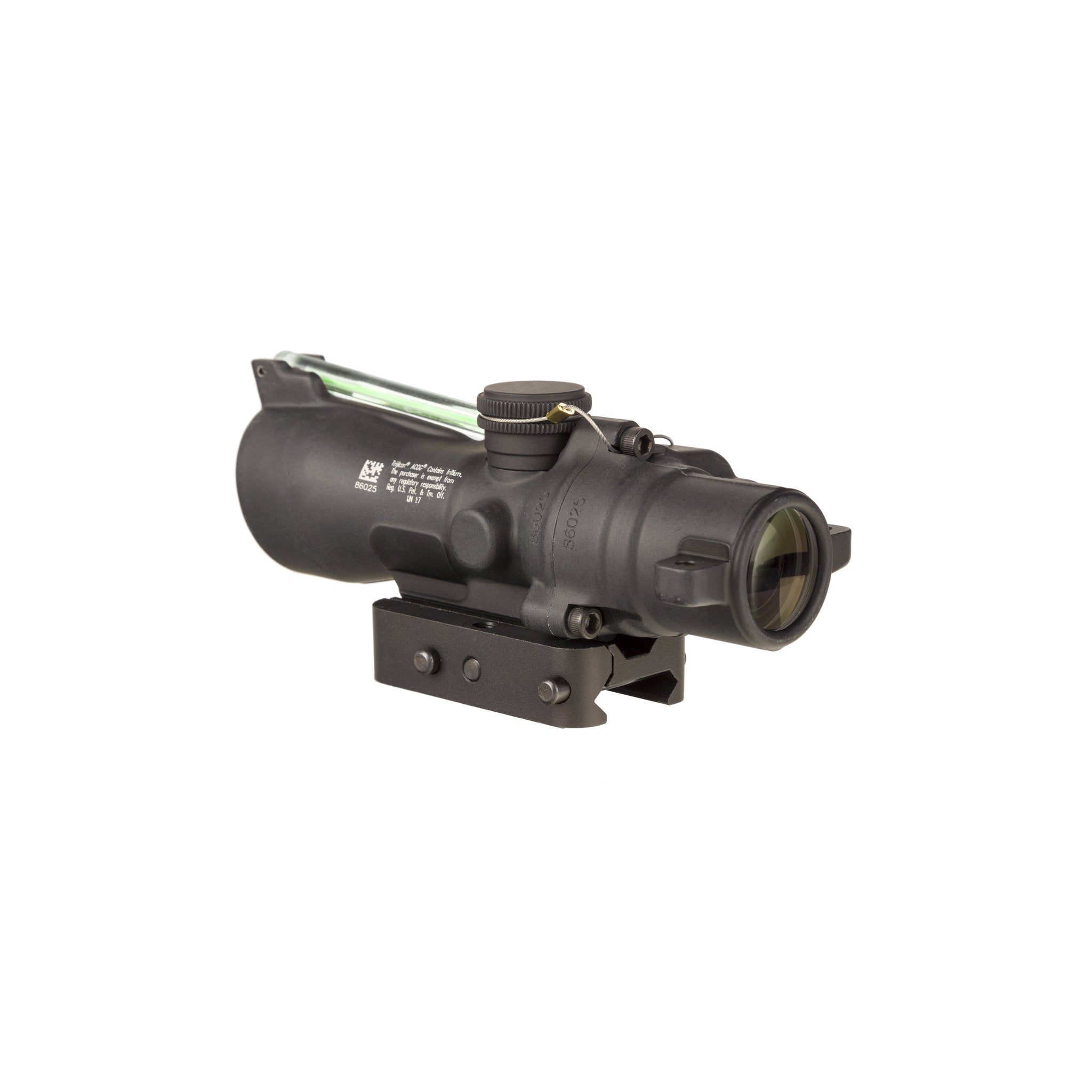 Trijicon 3x24 Comp ACOG® Scope Low, Dual Illum. Green HS/Dot 7.62x39/123gr. Ret w/ Q-LOC Mount