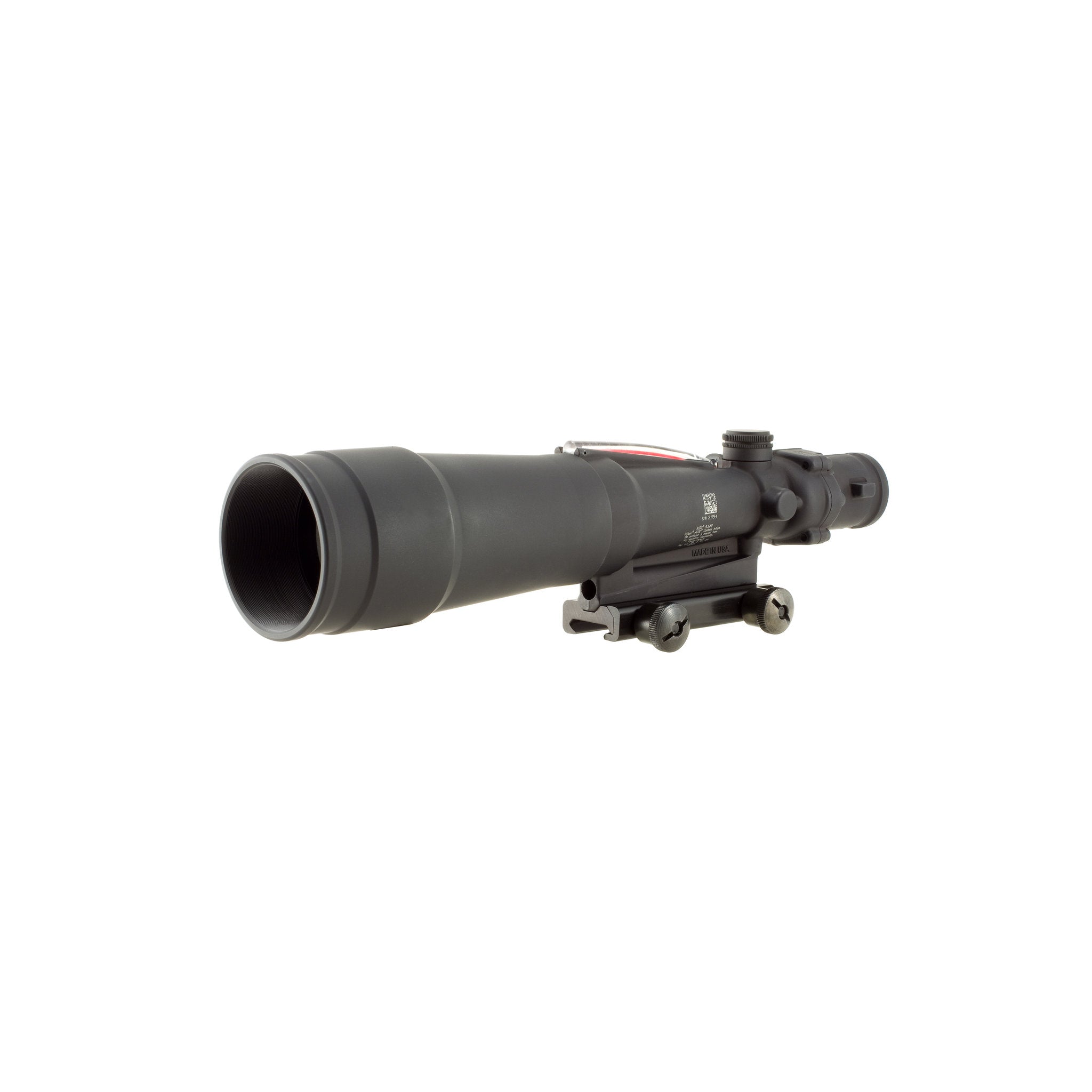 Trijicon ACOG® 5,5x50 BAC rifle scope, kahekordne valgustatus. Punane Chevron .308 BDC sihtimismärk