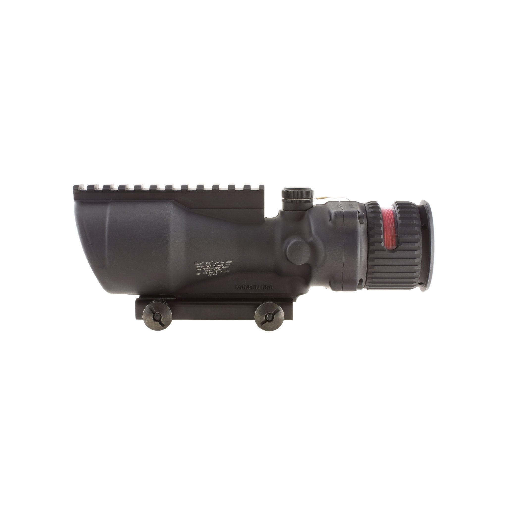 Trijicon ACOG® 6x48 BAC rifle scope, kahekordne valgustatus. Punane hoburaud/punkt .308 BDC sihtimismärk