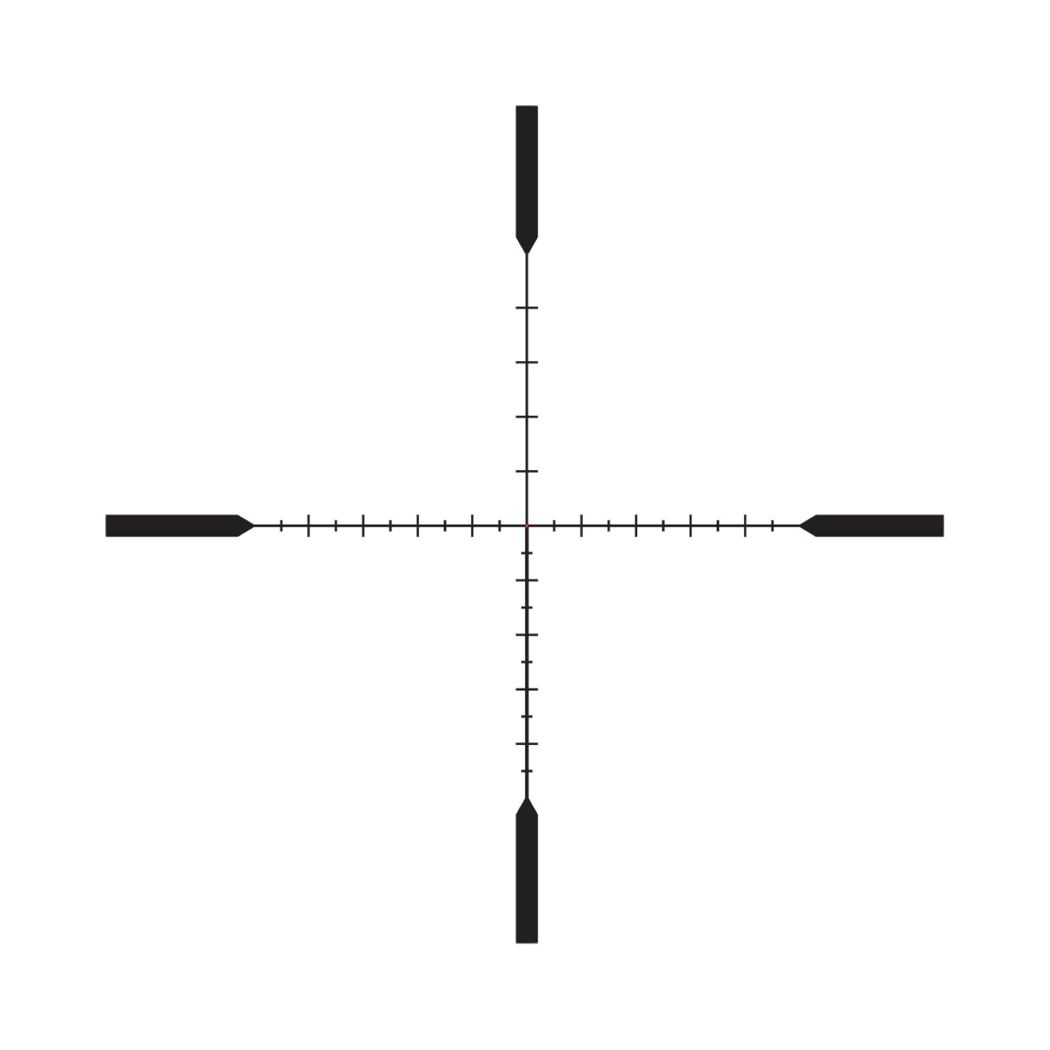 Tenmile® 4-24x50 SFP w/ Red PowerDot™, MRAD Ranging, 30mm, Matte Black, Exp. EL RTZ