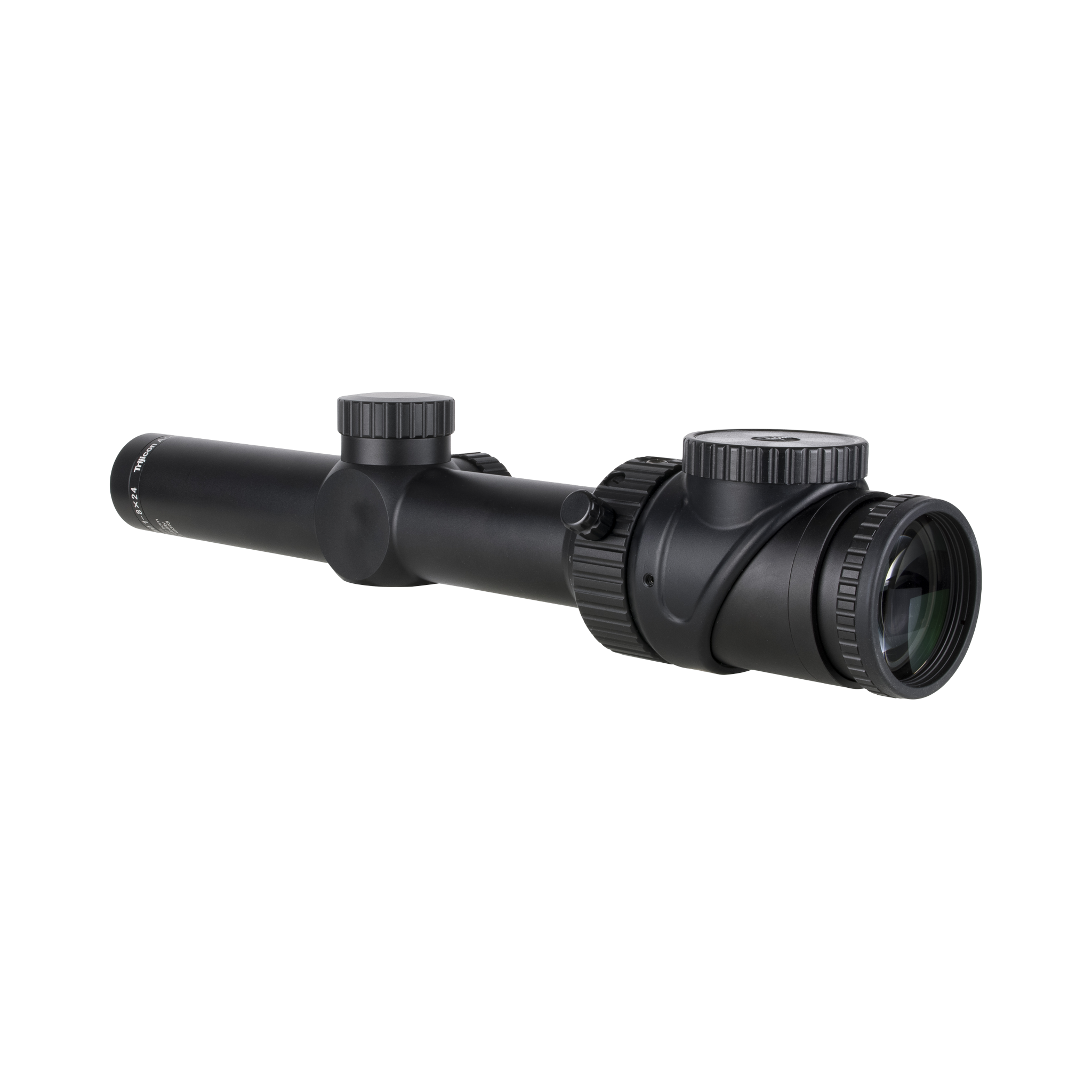 AccuPoint® 1-8x24 optiskais tēmēklis BDC Hunter ar fiksētu tēmēkļa krustu un zaļu punktu, 30 mm, satīna melns, ar aizsargvāciņu