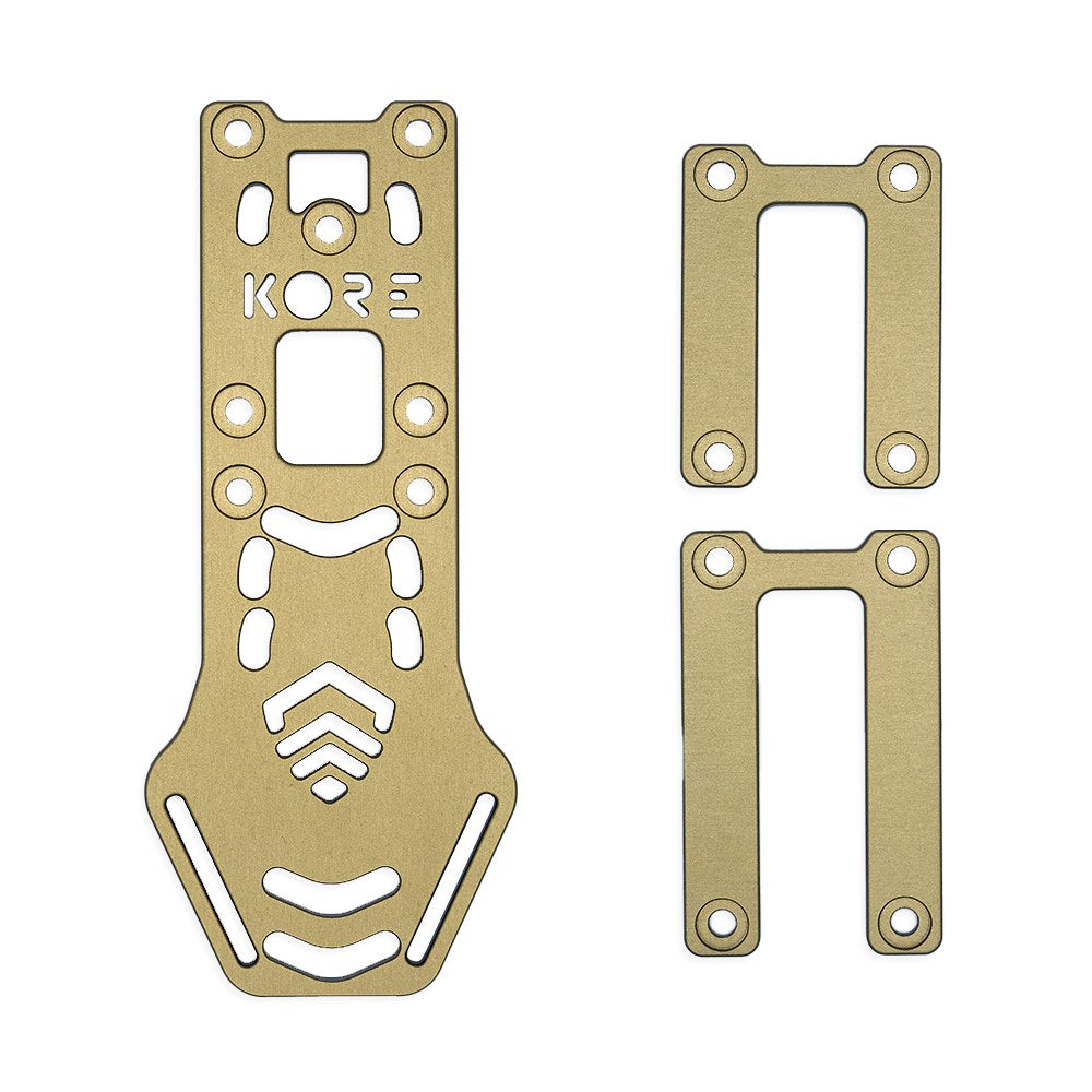 Kore Holster Mount FDE - Aluminum Drop Mount
