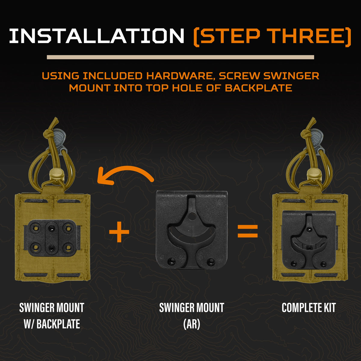 Kore Single AR Pouch Swinger Mount