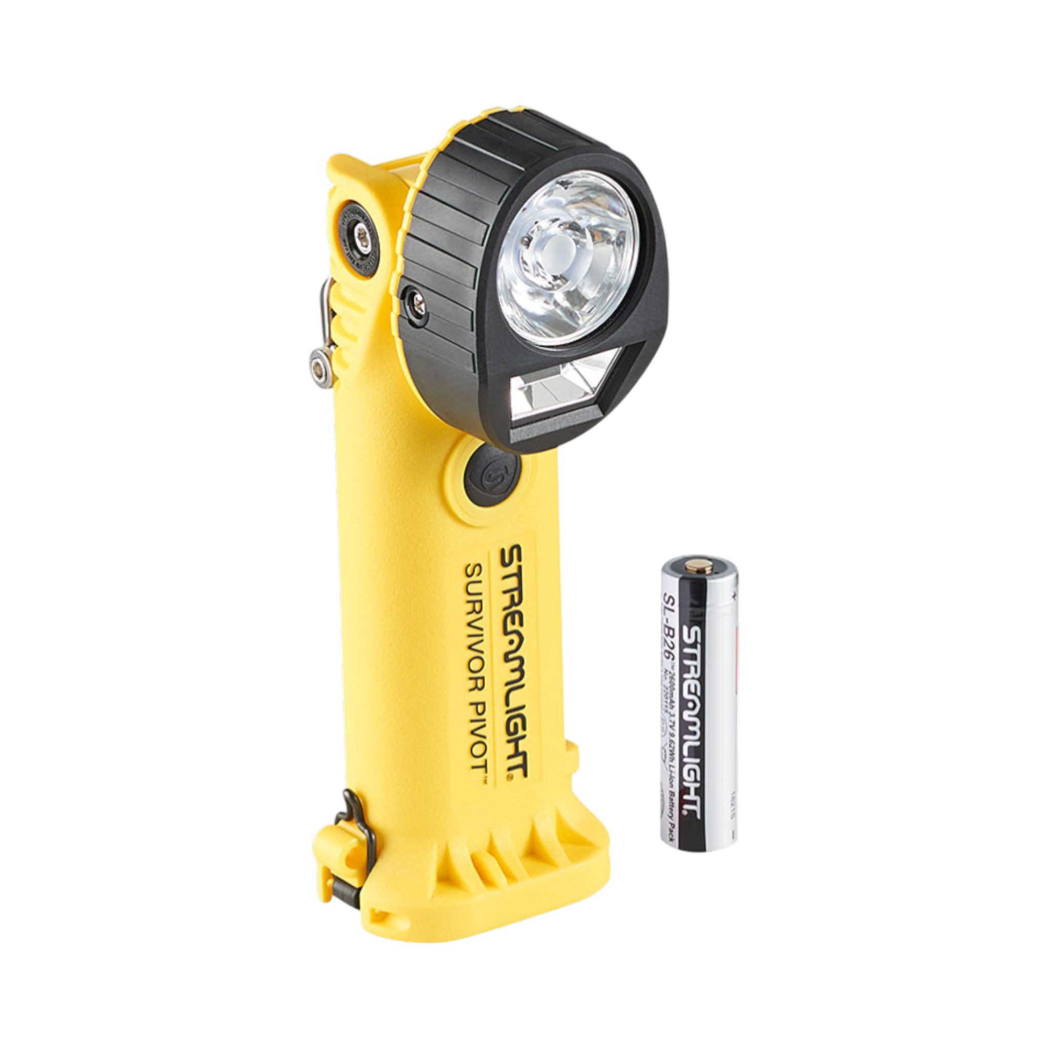 Streamlight Survivor Pivot USB (Incl. 22" (55.88 cm) Incl. battery carrier) - Yellow (91814)