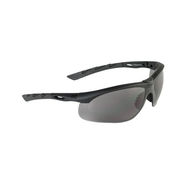 Lancer Tactical brilles (rāmis no gumijas melns, tonēta lēca)