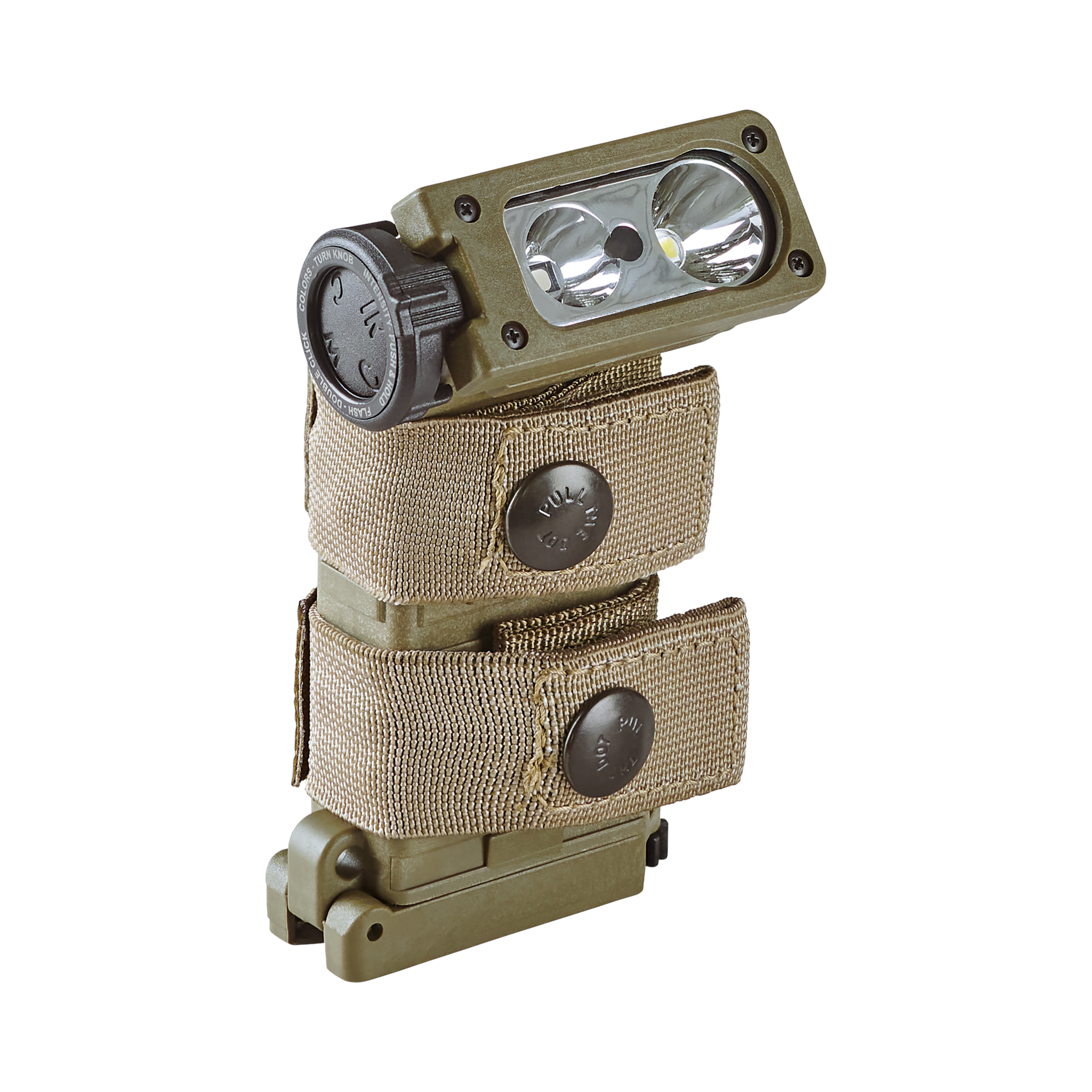 Streamlight X lennundusmudel – valge, roheline, sinine, IR, MOLLE kinnitus, Coyote  (14802)