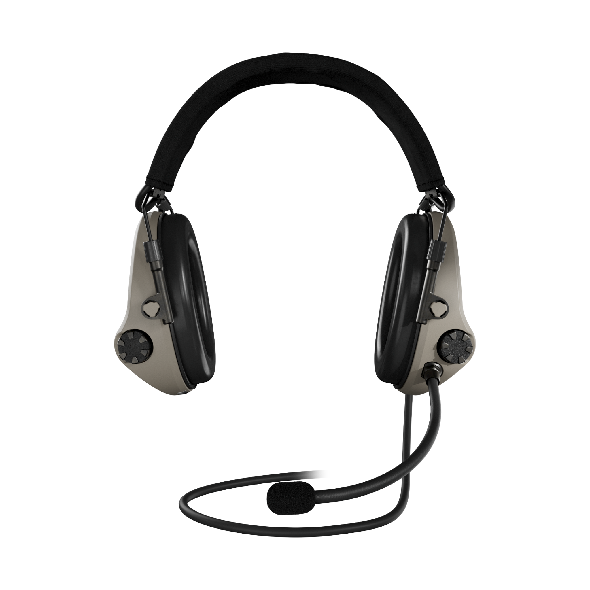 Sordin Supreme T2 CC Tan Peapael  Memory Foam 304005-11P)