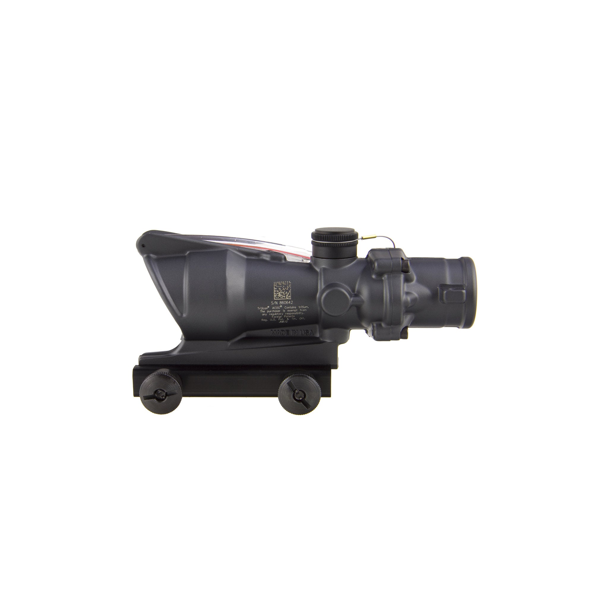 Trijicon ACOG® 4x32 BAC rifle scope, kahekordne valgustamine. Punane rist. .223 BDC sihtimismärk, CK Sniper Grey