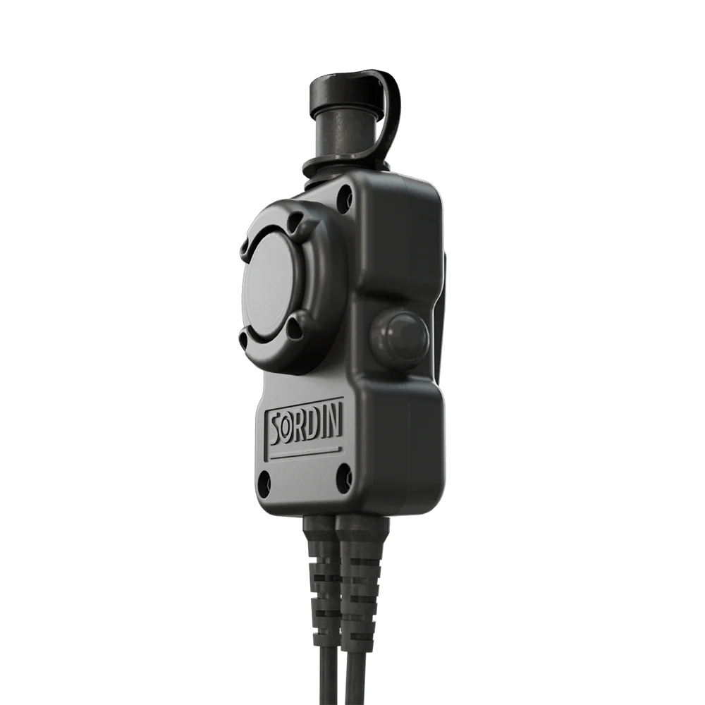 Sordin PTT Dual Com atsparus vandens purslams ** (75907-XXX-YYY-S)