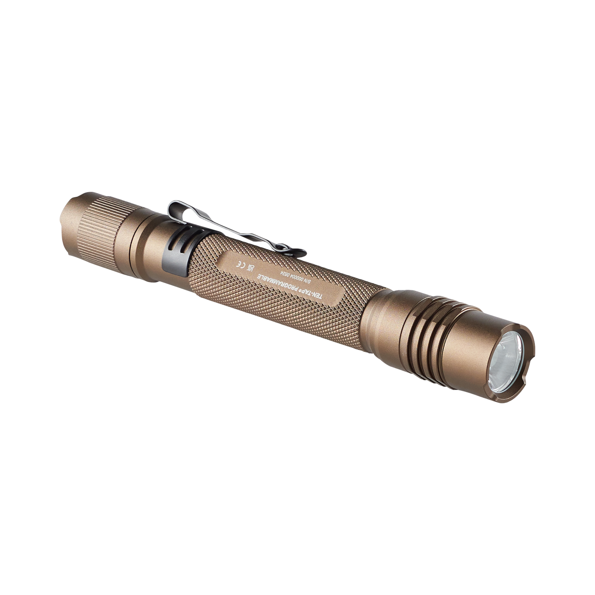 Streamlight 2AA-X – su 2 „AA“ šarminėmis baterijomis ir dėklu – Clam – Coyote (88072)