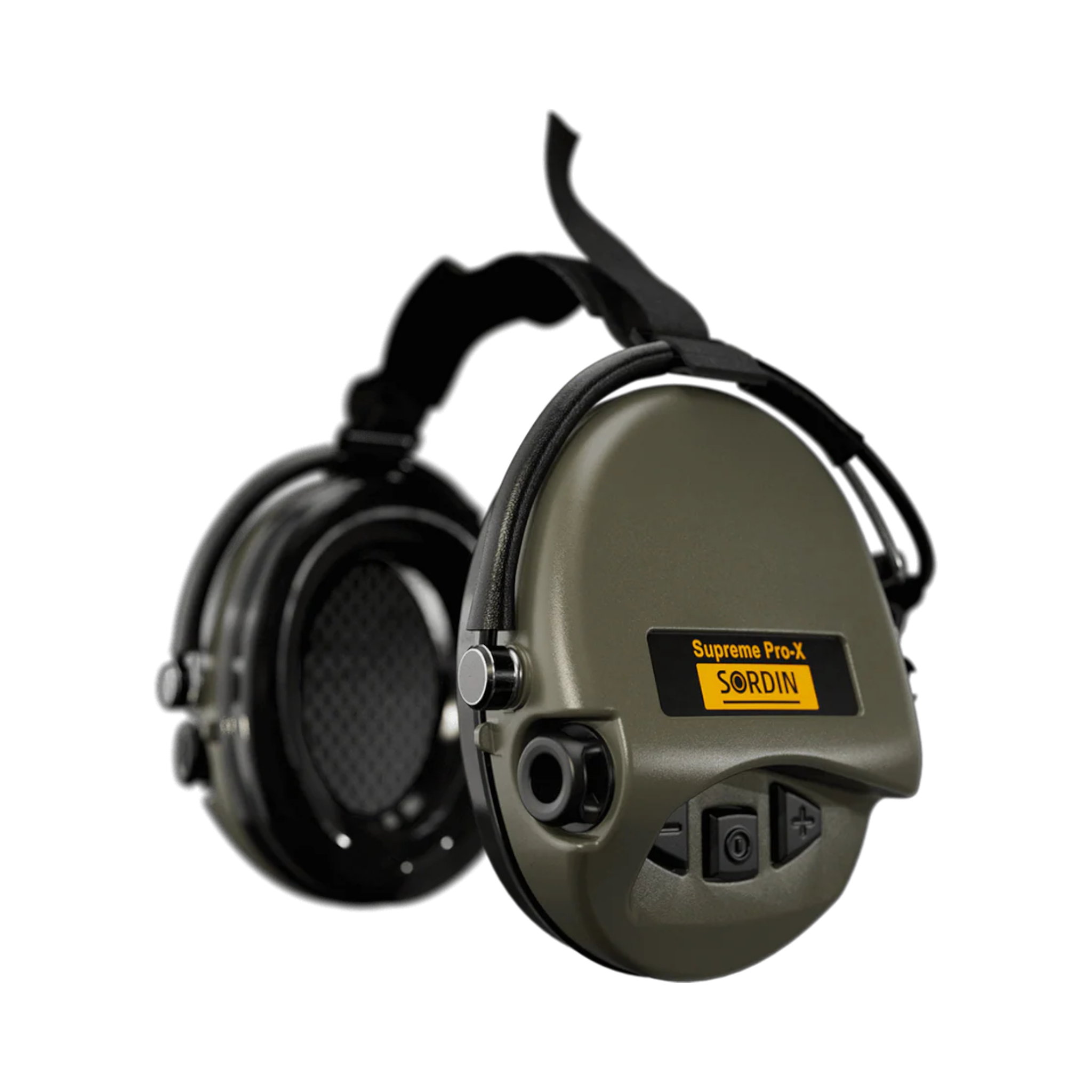 Sordin Supreme Pro-X kakla lente, zaļa PVC