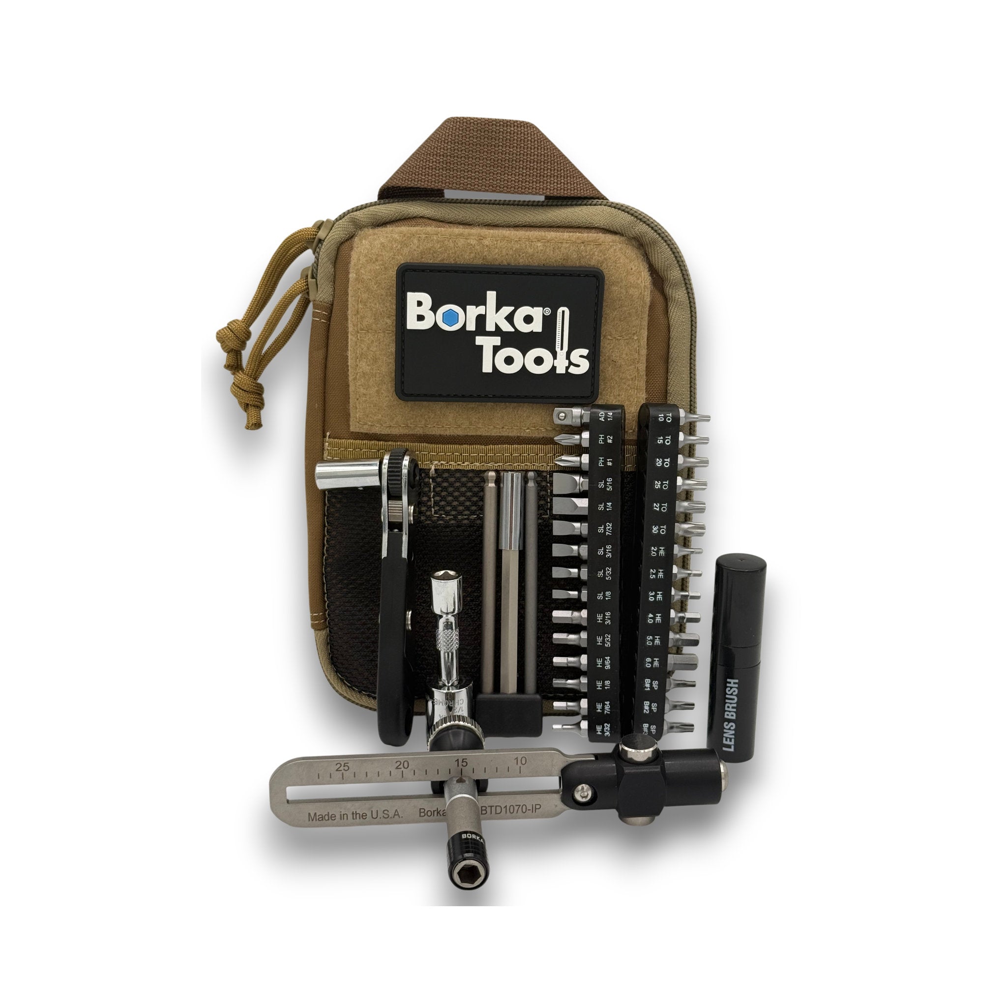 Borka instrumentu komplekts "Standarta konfigurācija" ar 3 gab. pagarinājumu komplektu